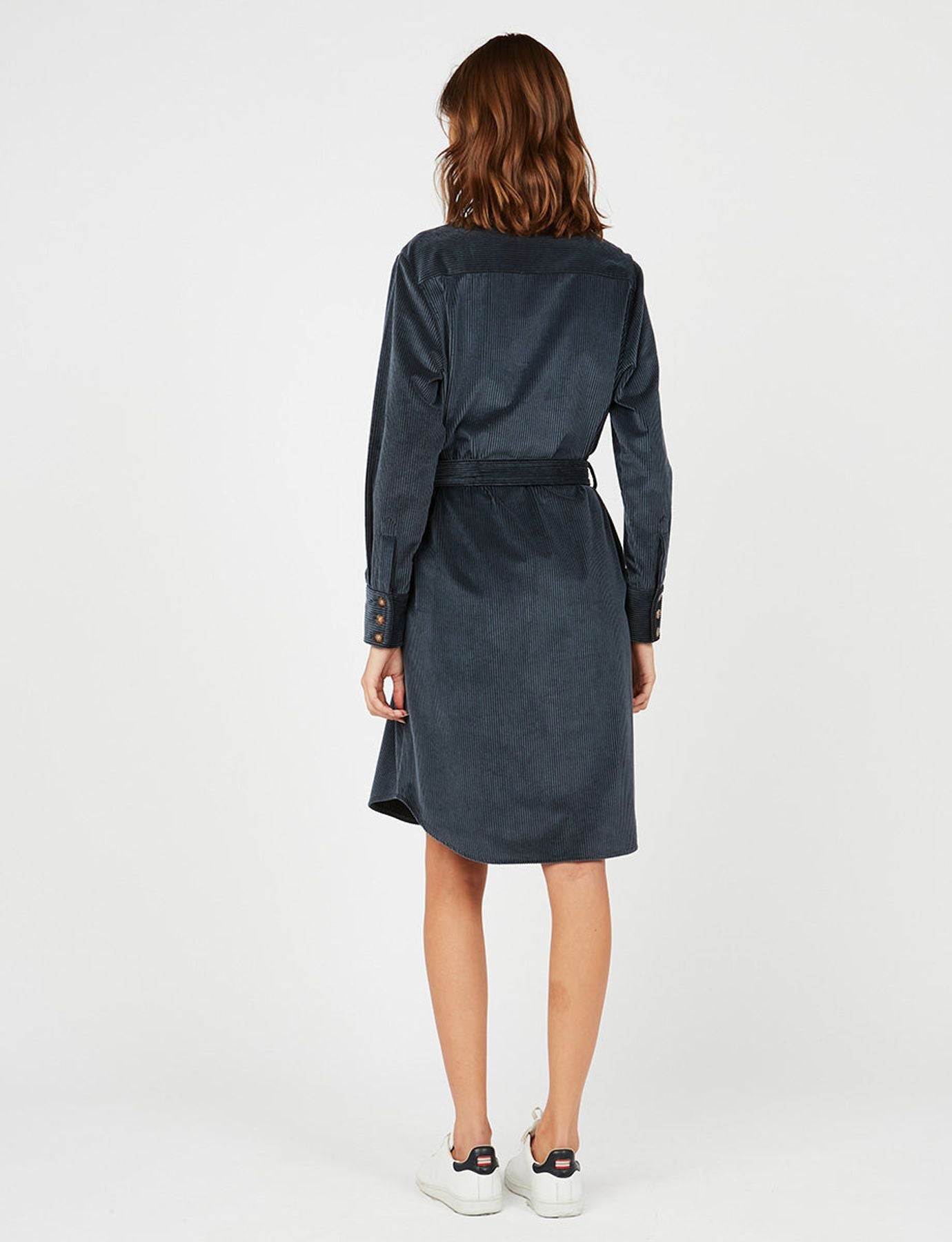 Hemdkleid Amour blau Samt
