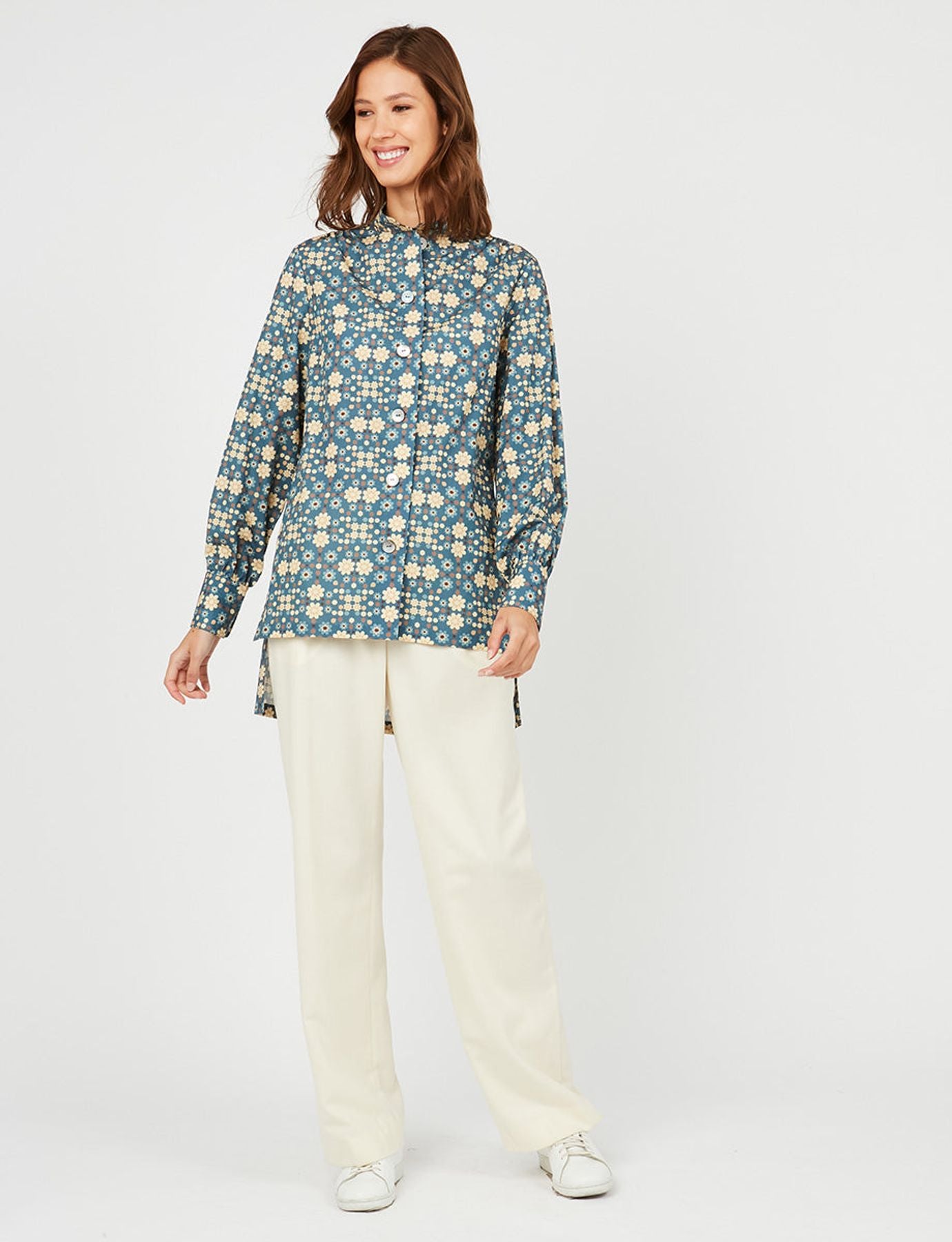 Marie Sophie blue shirt