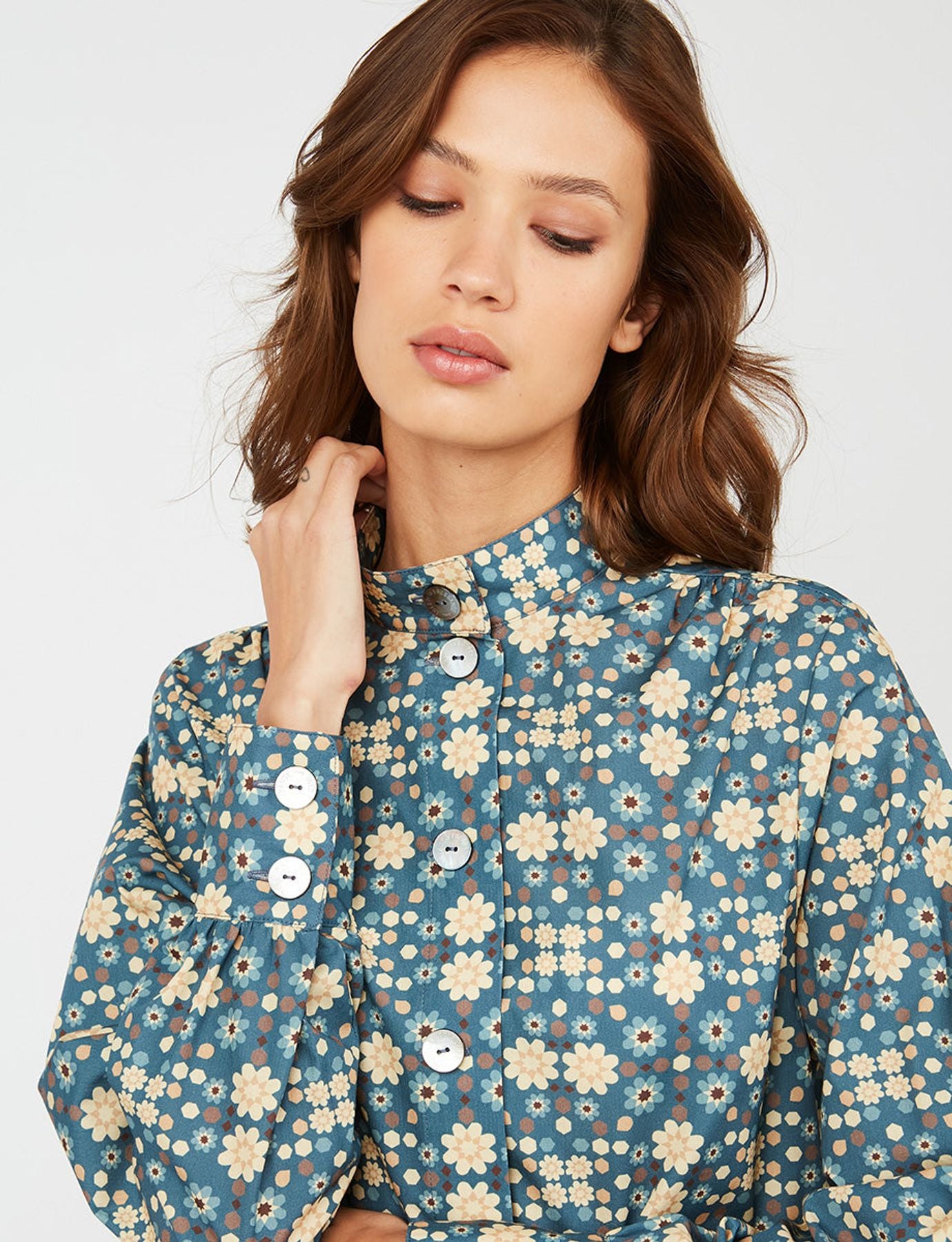 Marie Sophie blue shirt