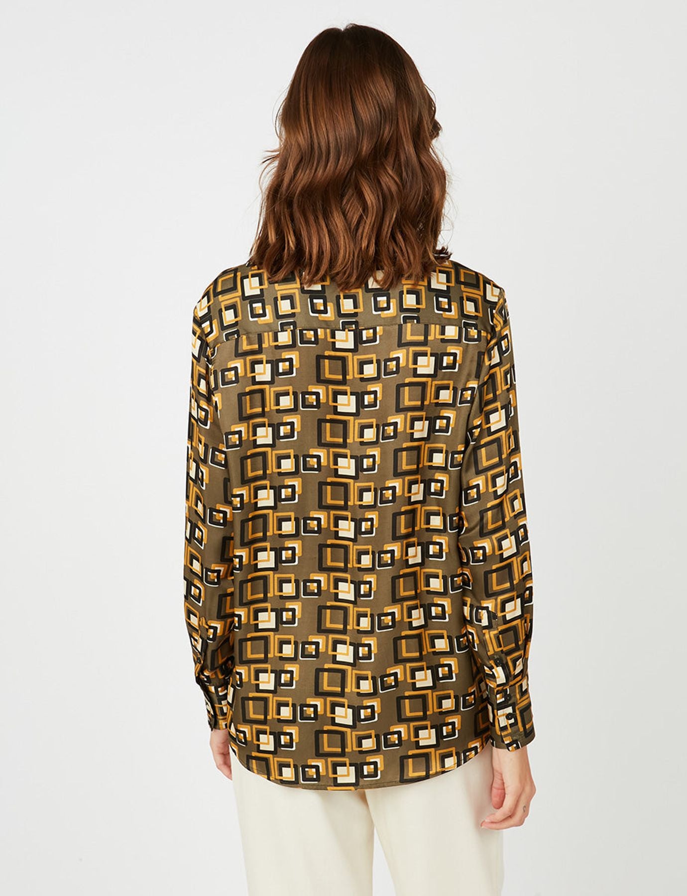 Maureen khaki shirt