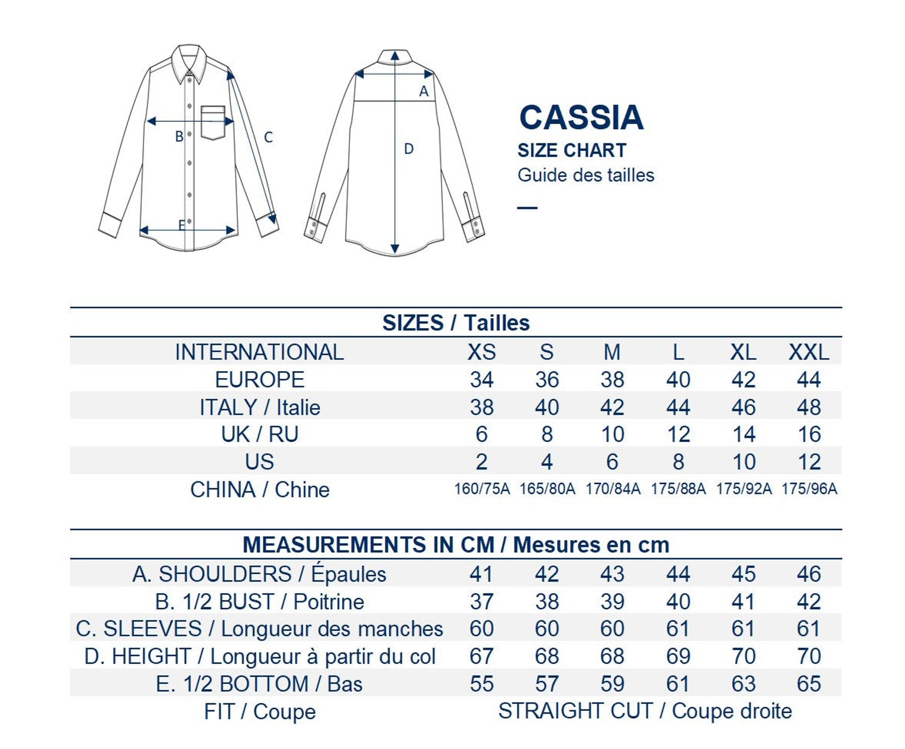 Cassia plaid shirt