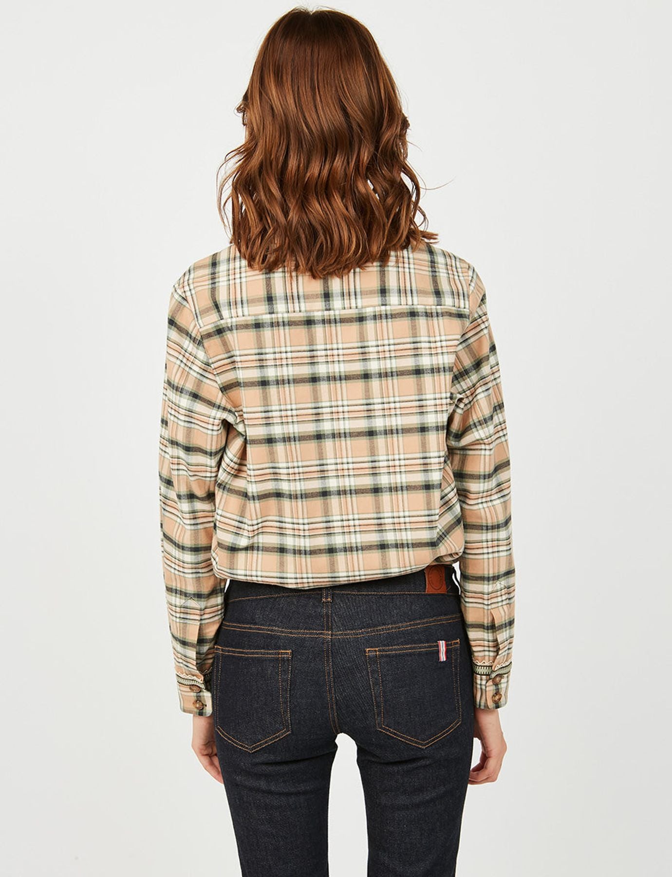 Cassia plaid shirt