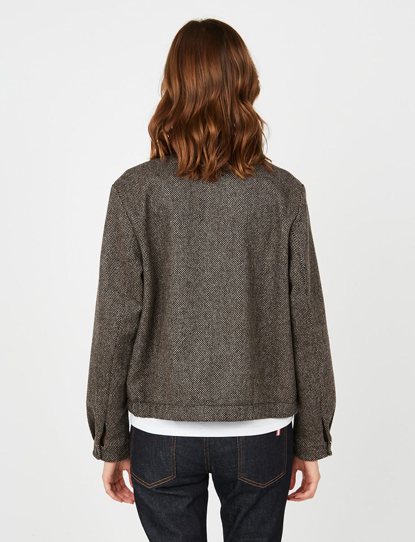 Black and beige Dino jacket