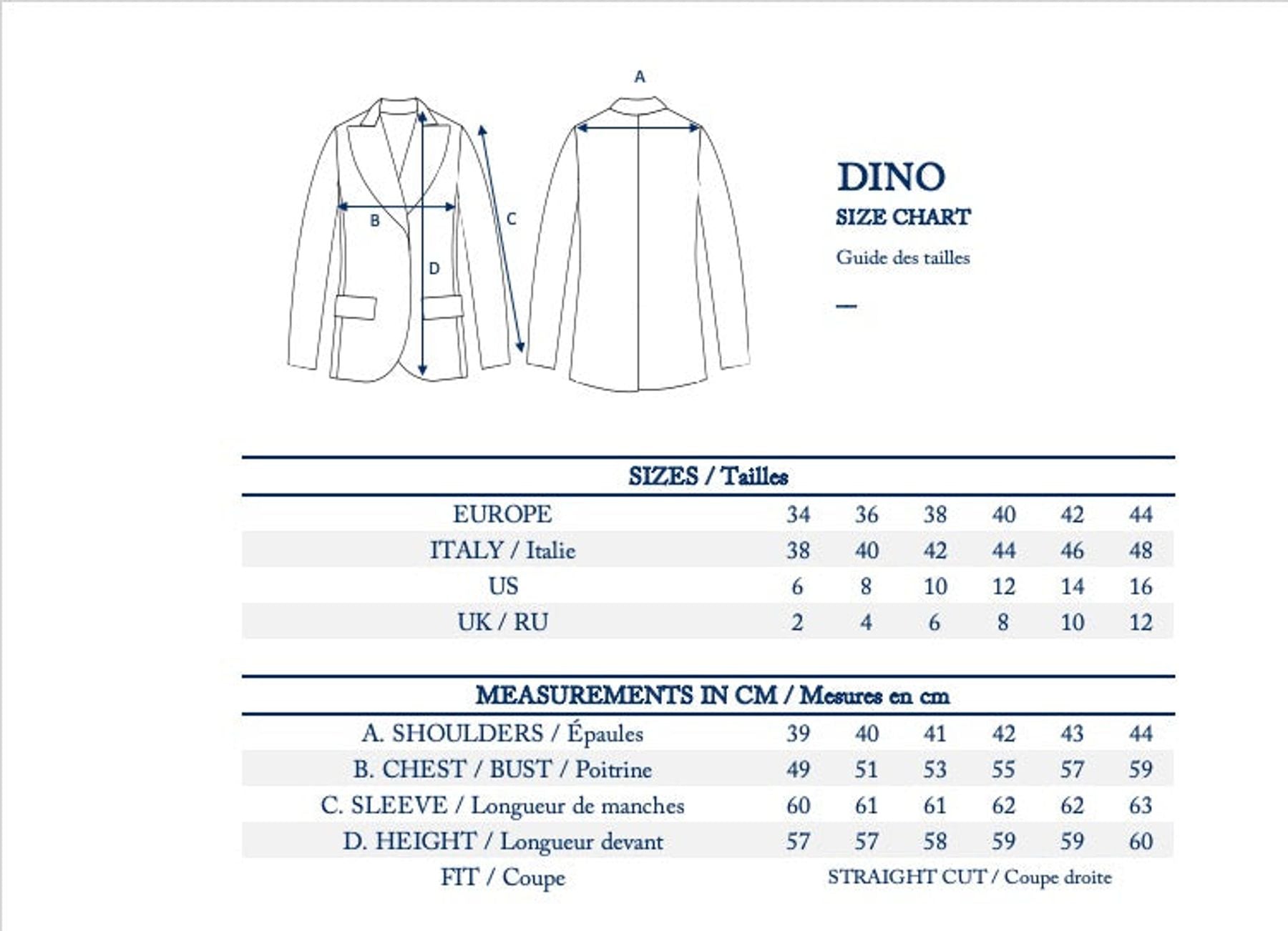 Black and beige Dino jacket