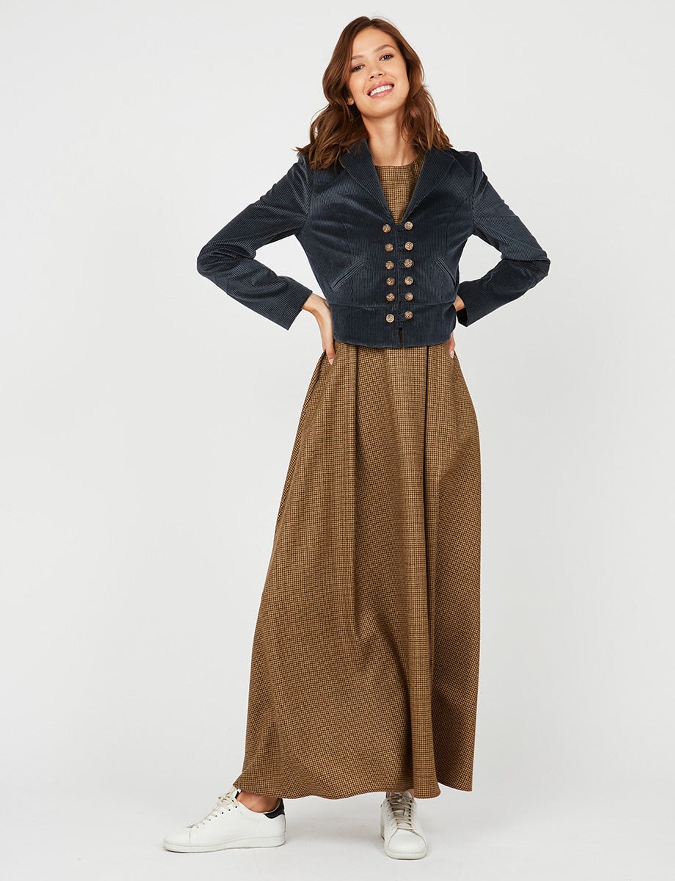 Stelane blue velvet jacket