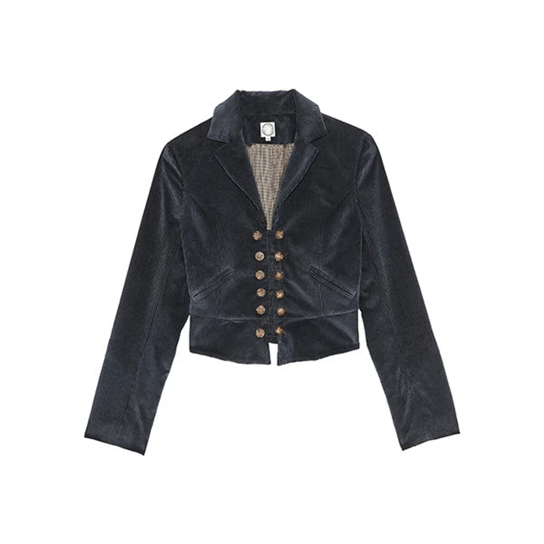 Stelane blue velvet jacket