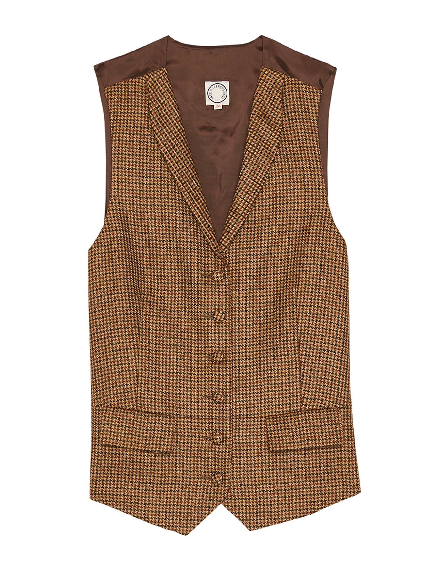 Robinson houndstooth waistcoat