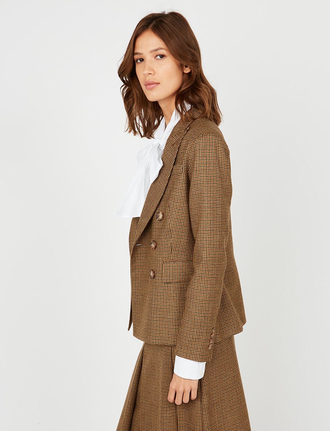 Maurice houndstooth jacket