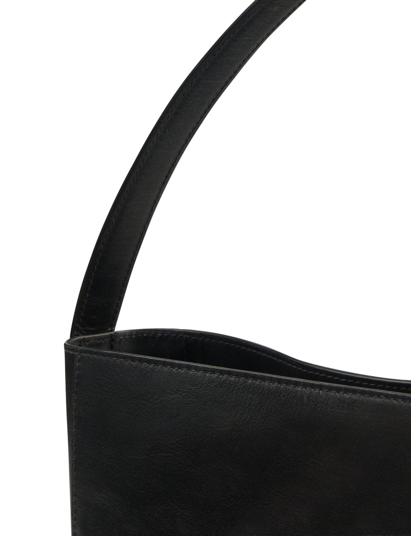 Tasche Leonore L Leder schwarz