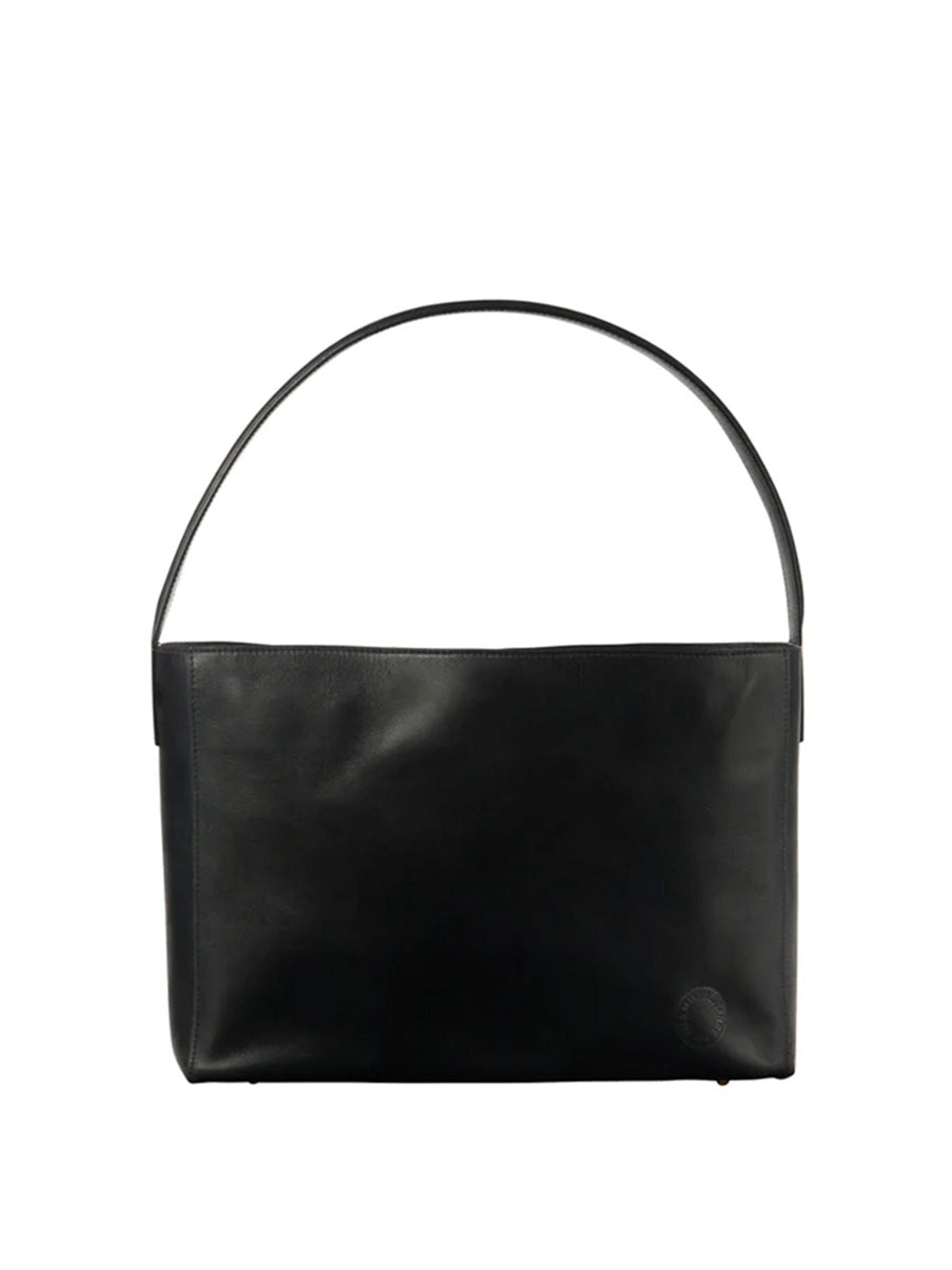 Tasche Leonore L Leder schwarz