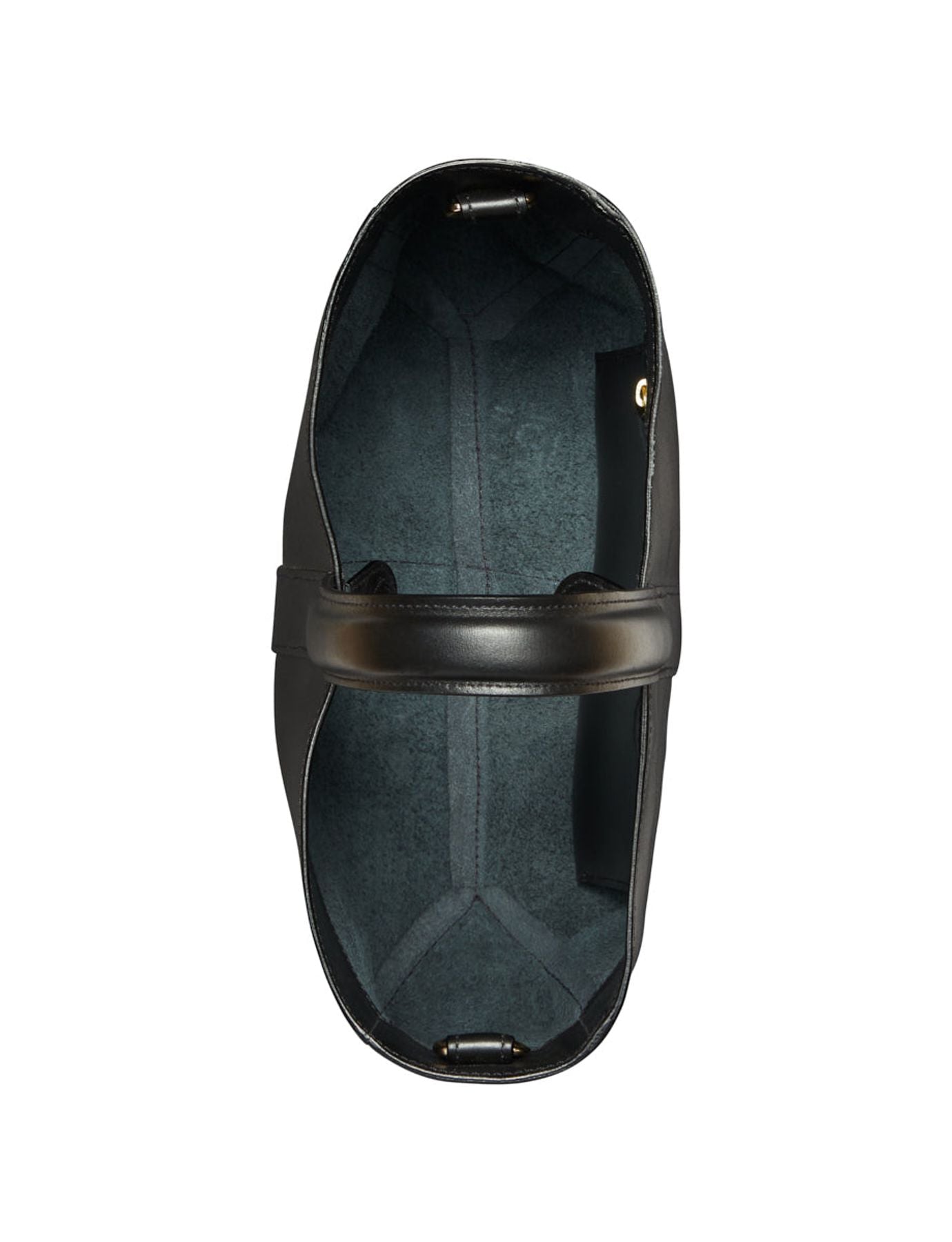 Tasche Leonore S Leder schwarz