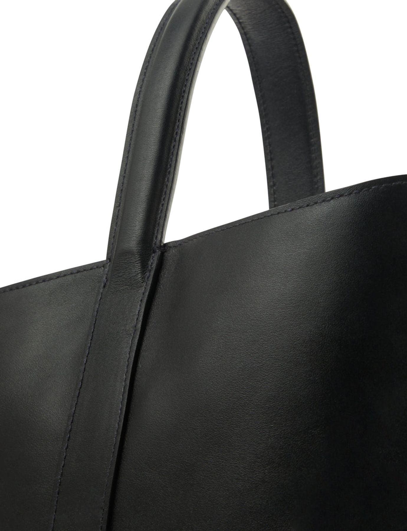 Tasche Leonore S Leder schwarz