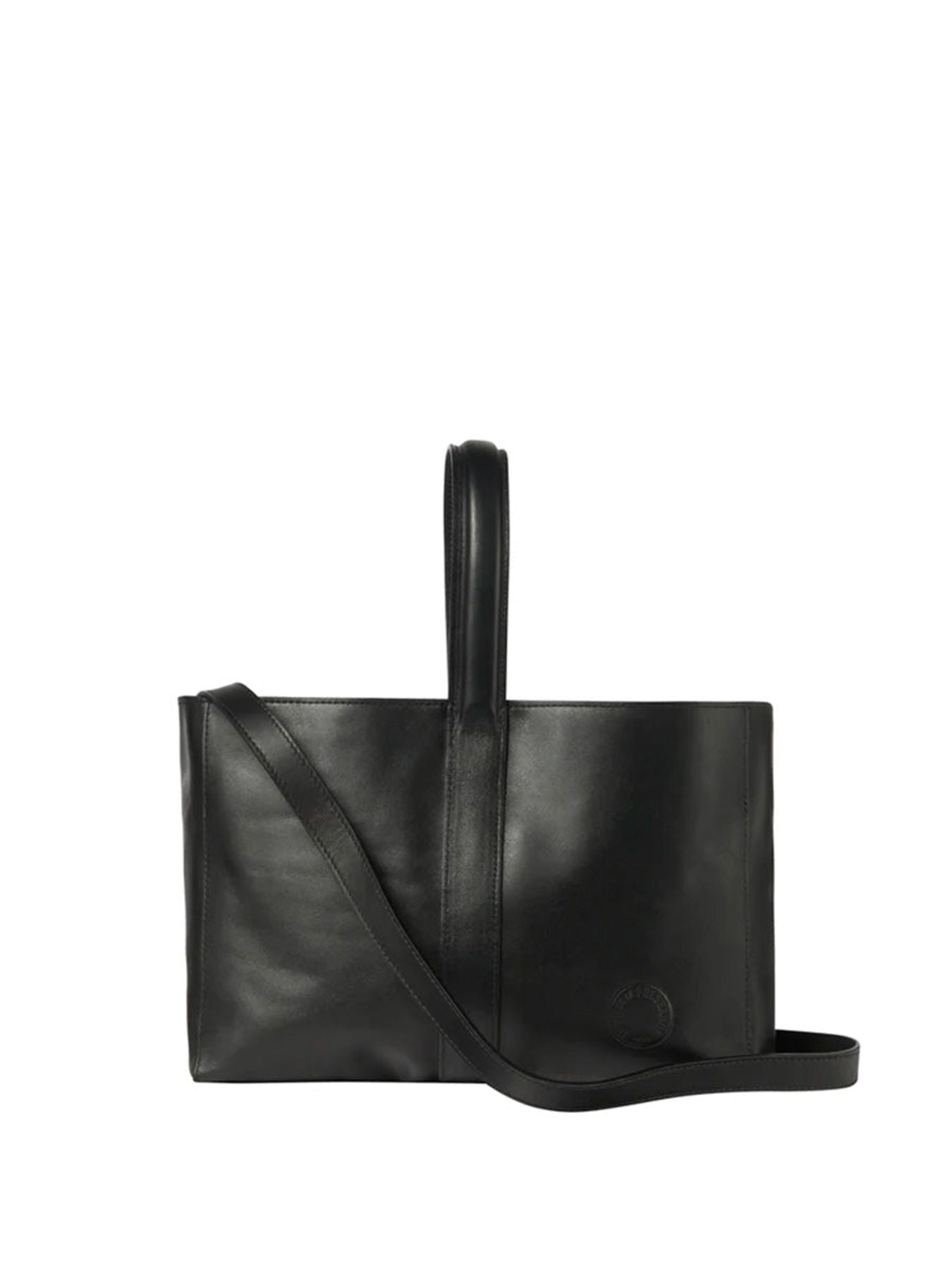 Tasche Leonore S Leder schwarz