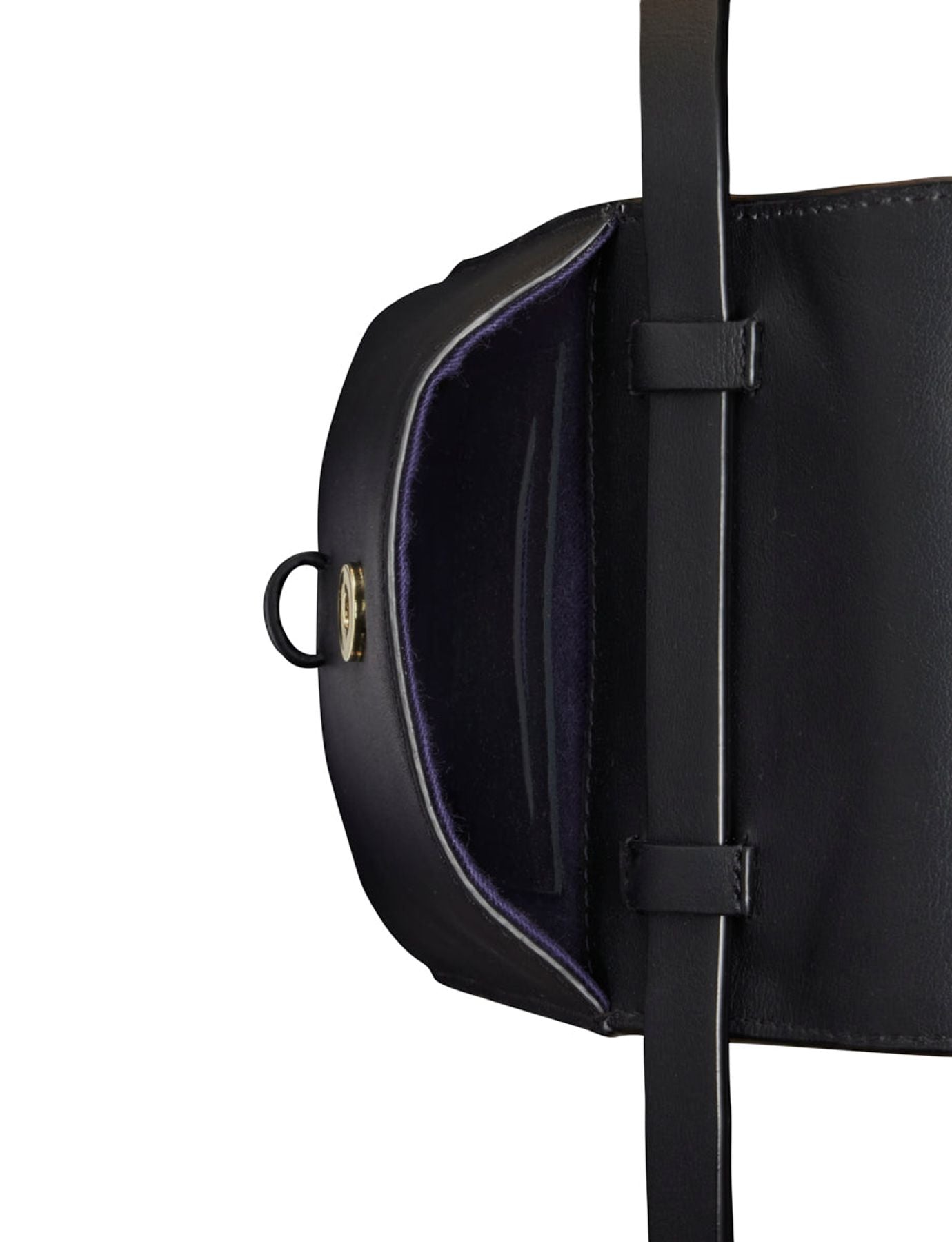 Smartphone Bag Léonore cuero negro