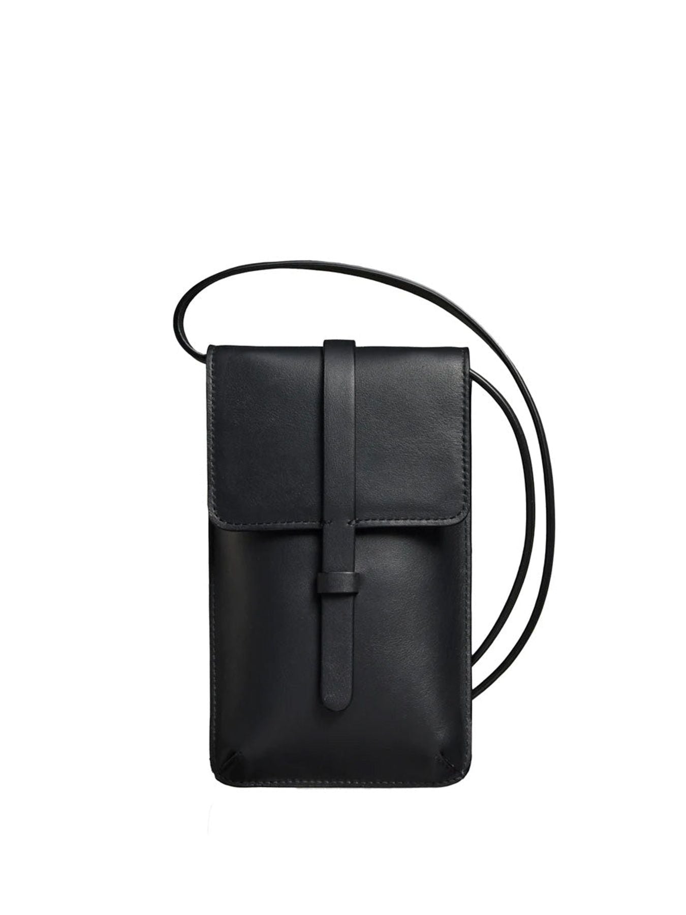 Smartphone Bag Léonore cuero negro