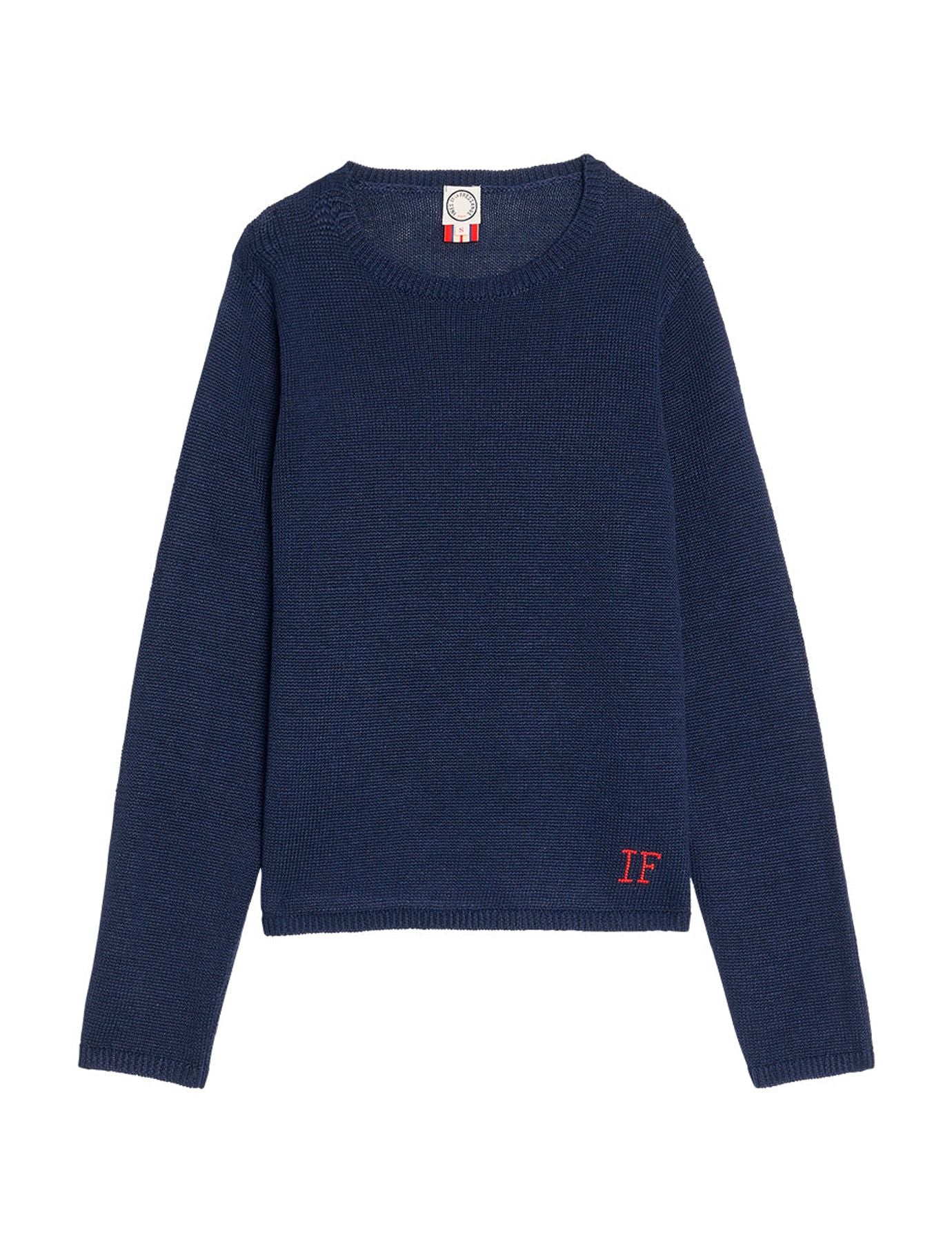 Angelina navy jumper