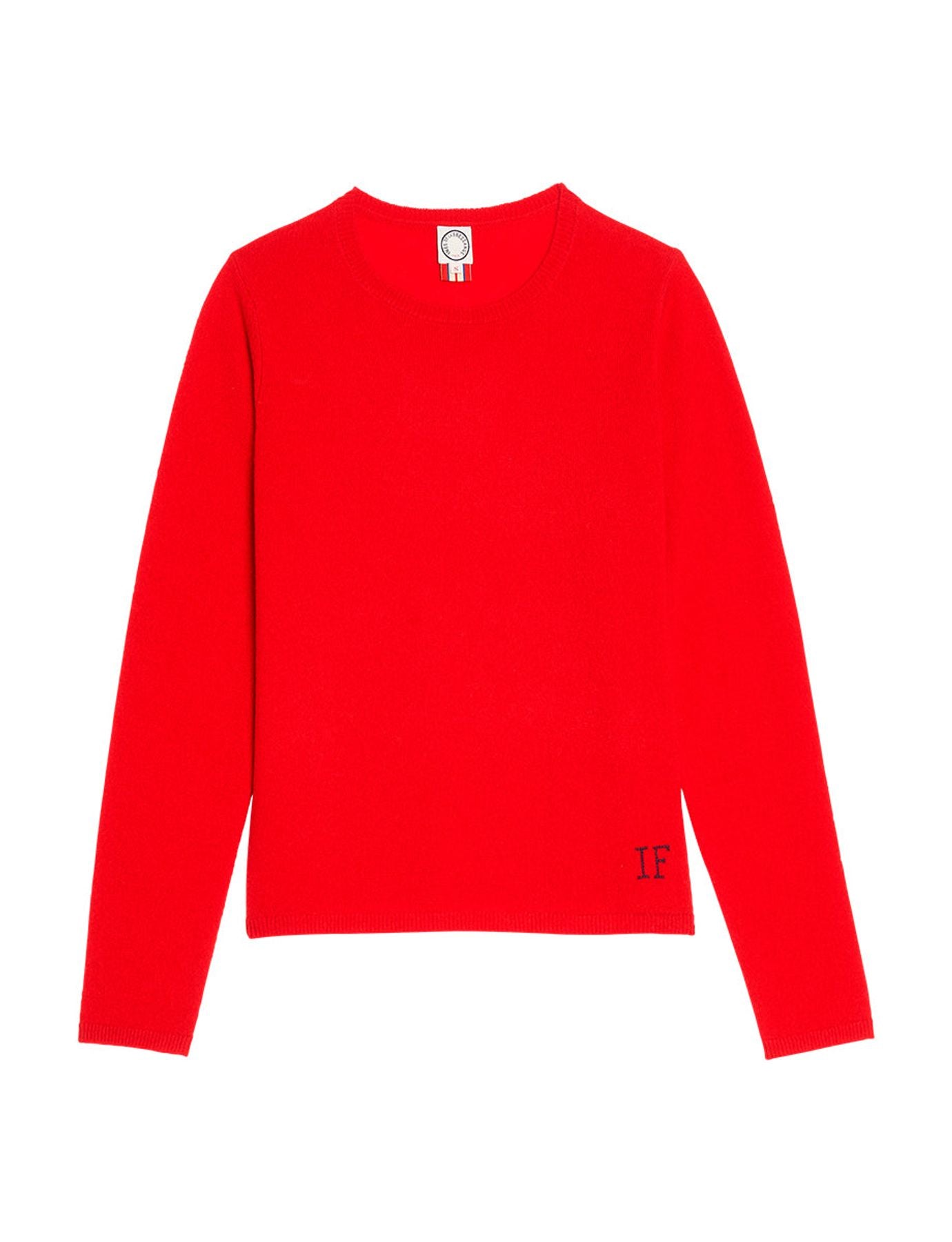 Angelina red jumper