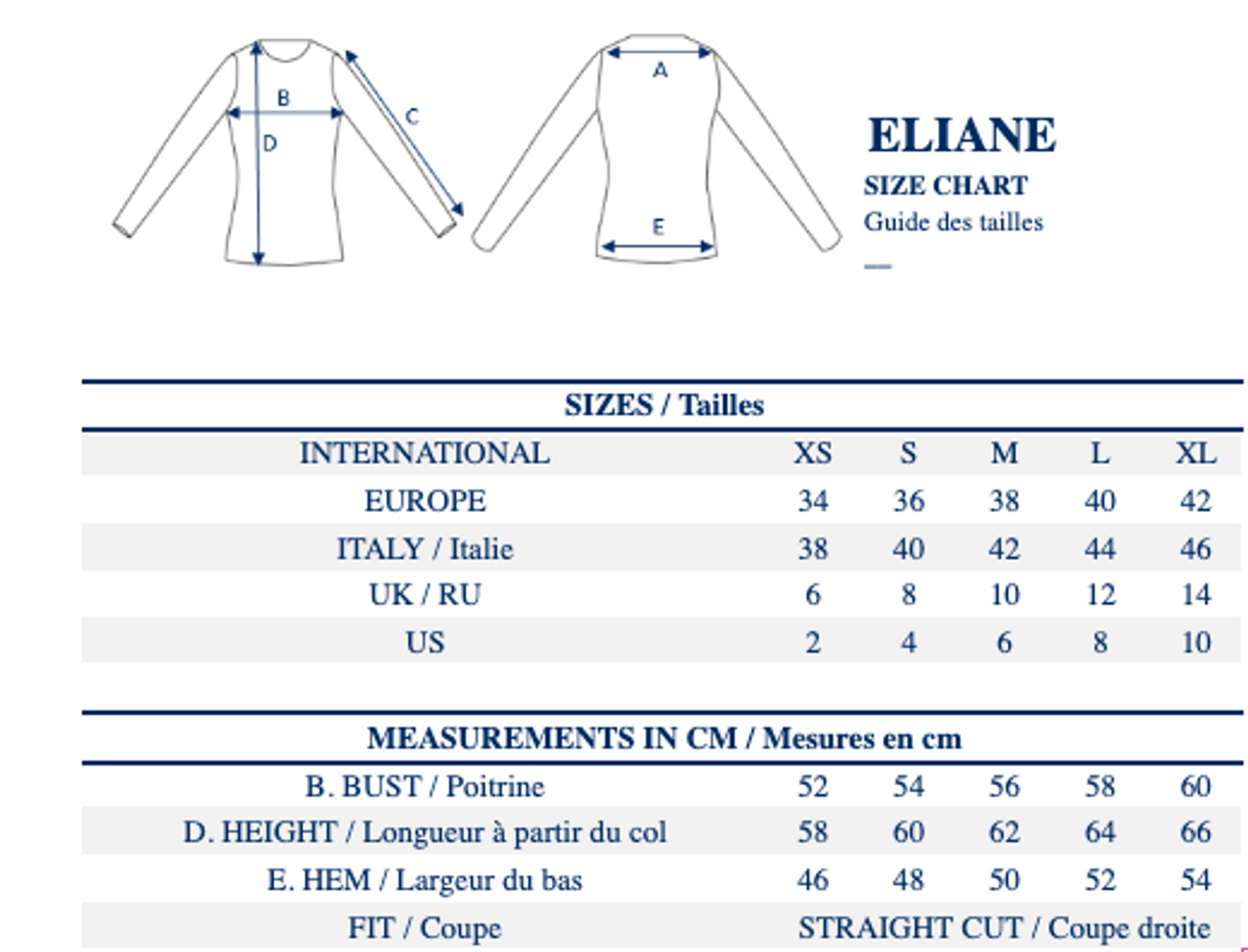 Eliane ecru crochet top