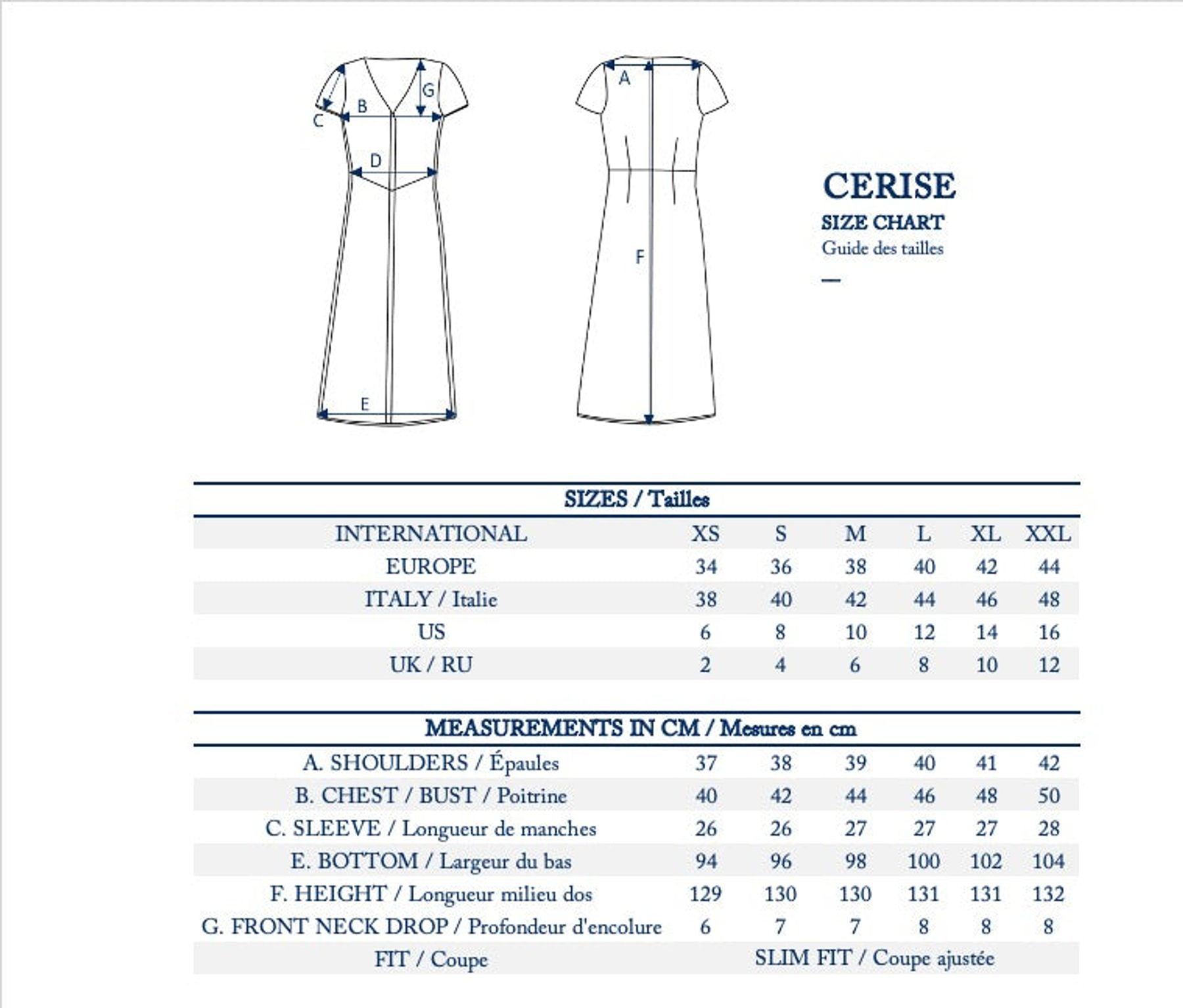 Robe Cerise noire originale
