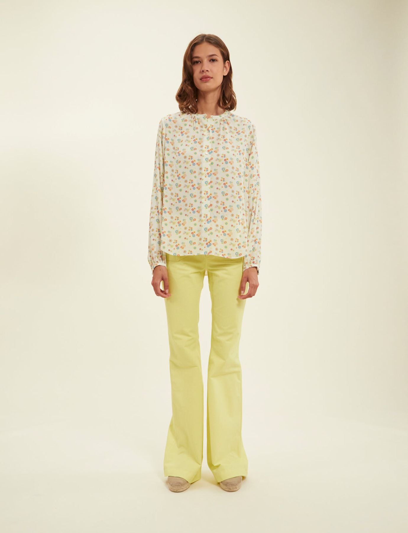 Blouse Joséphine à fleurs