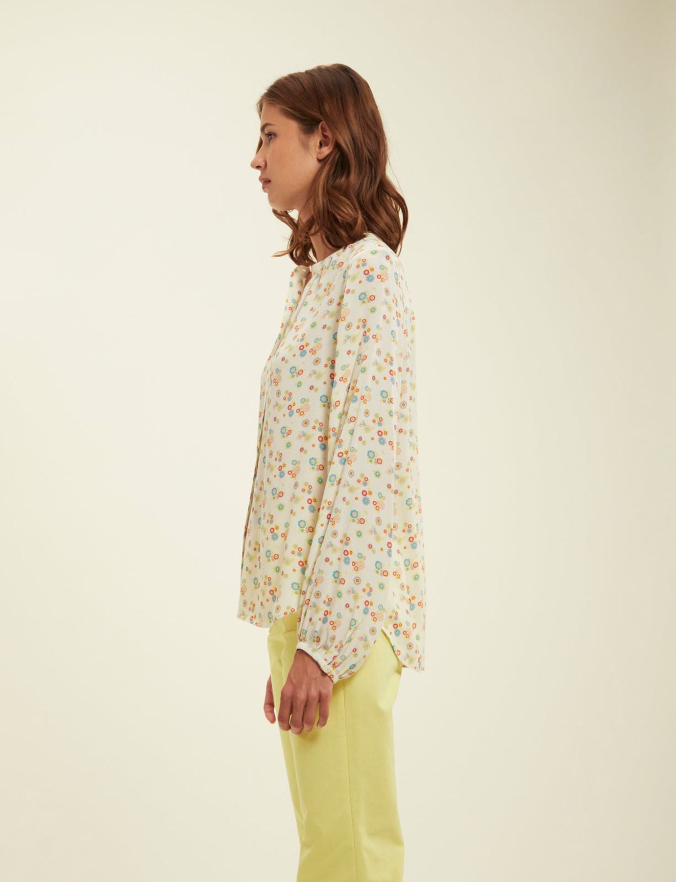 Blouse Joséphine à fleurs