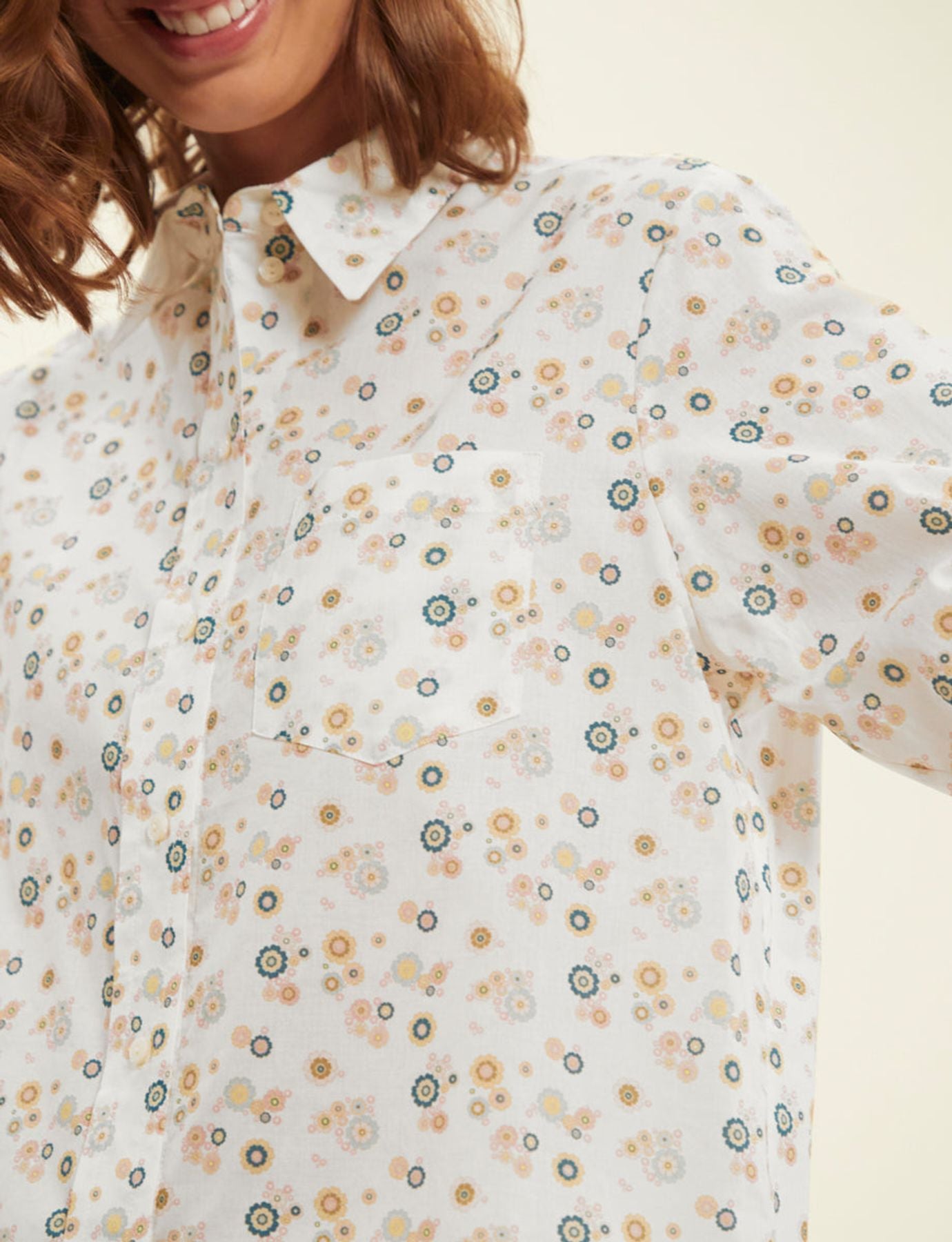 Chemise Maureen à fleurs