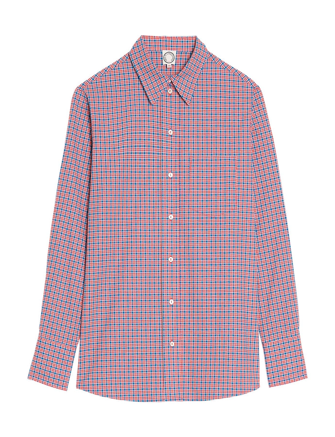 Chemise Maureen rouge à carreaux