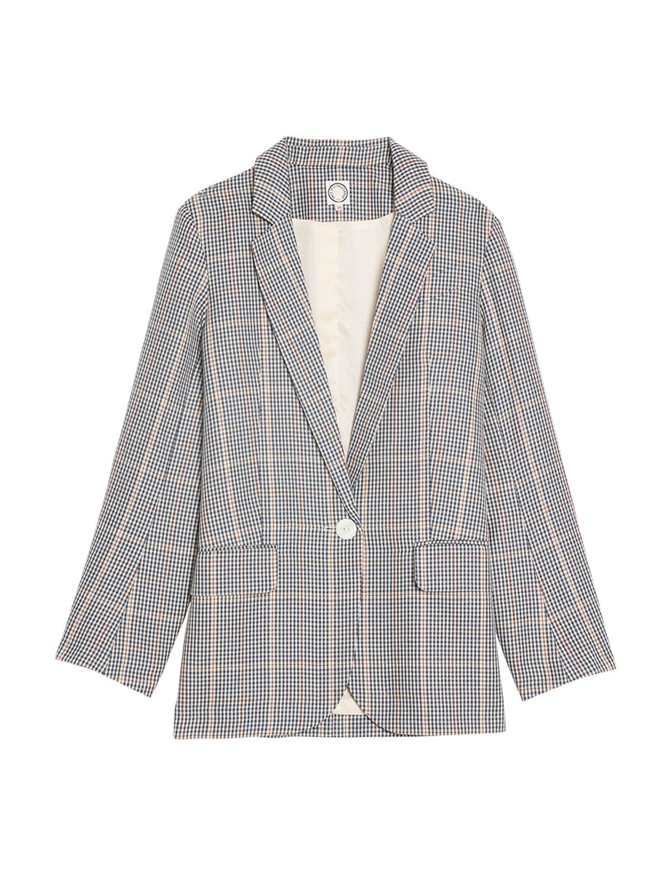 Bruna checked jacket