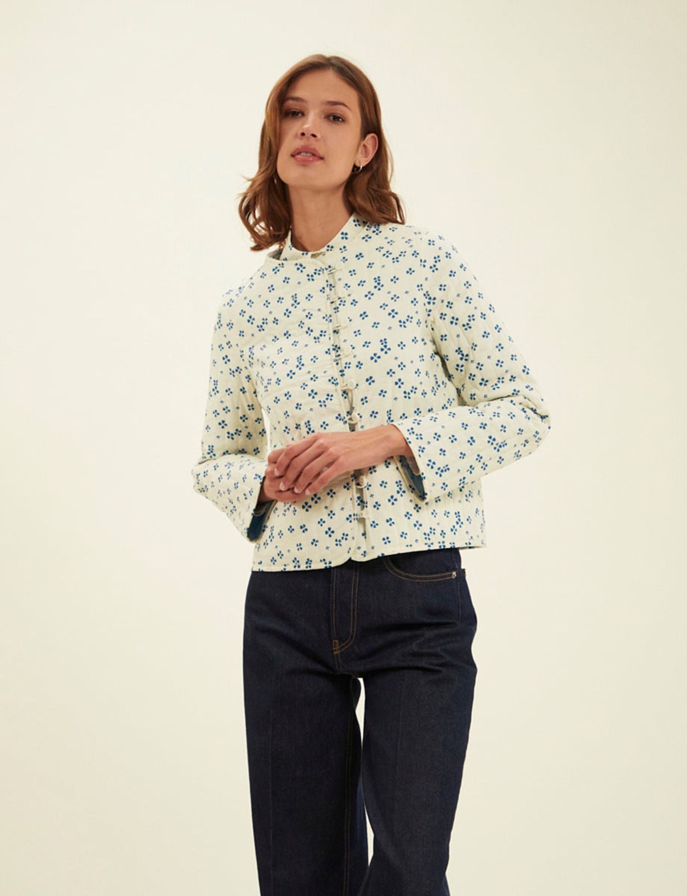 Wyoming Lucky blue jacket