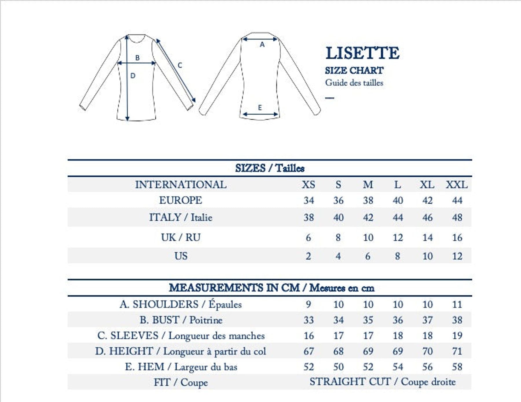 Lisette light blue T-shirt
