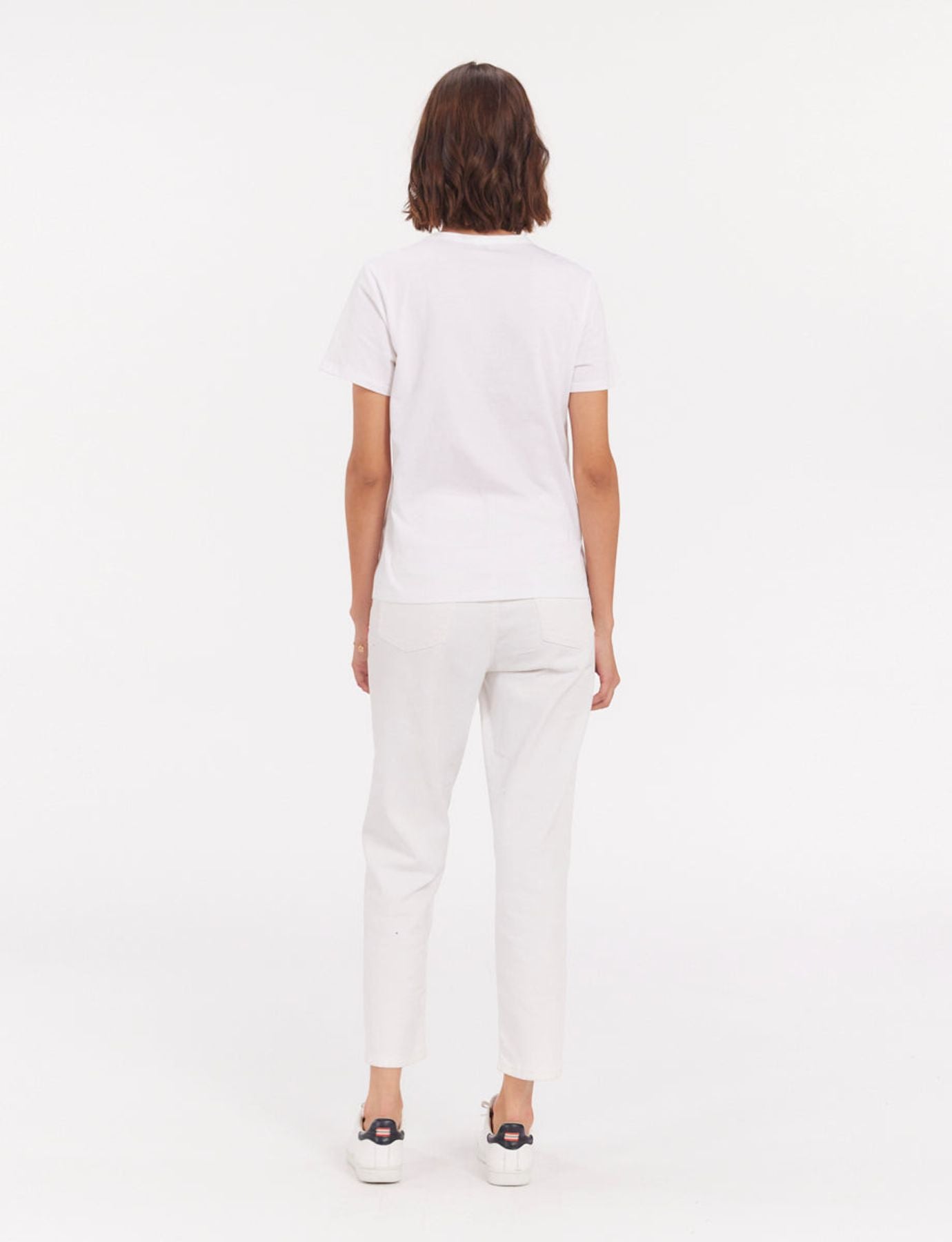 Oscar white printed T-shirt