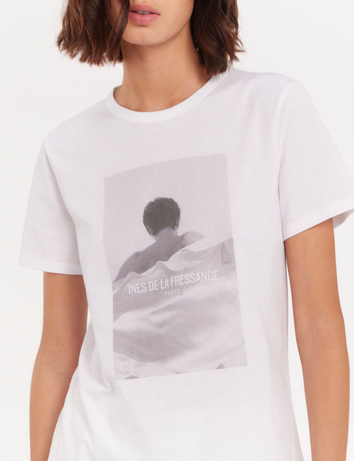 Oscar white printed T-shirt