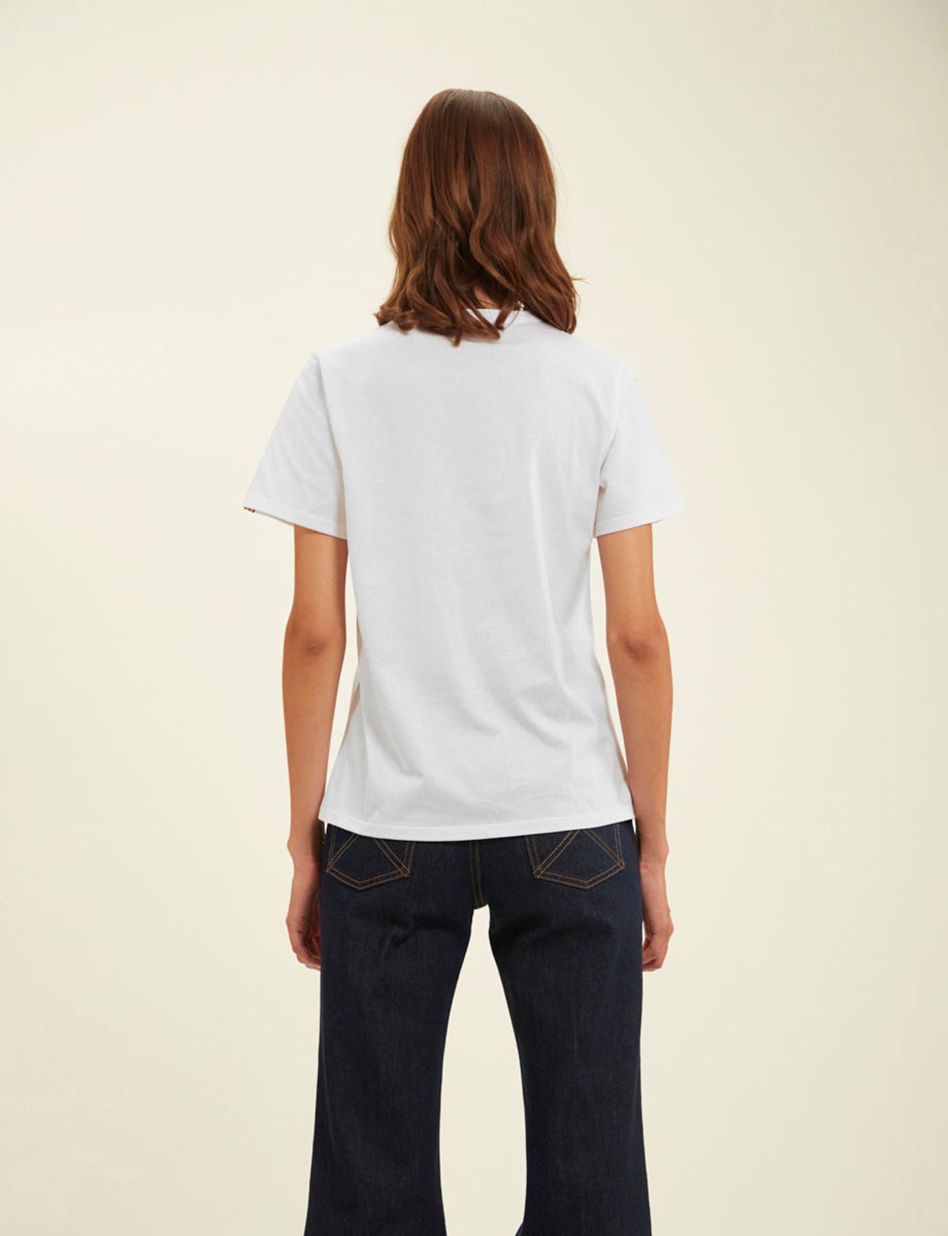 Oscar white logo pink T-shirt