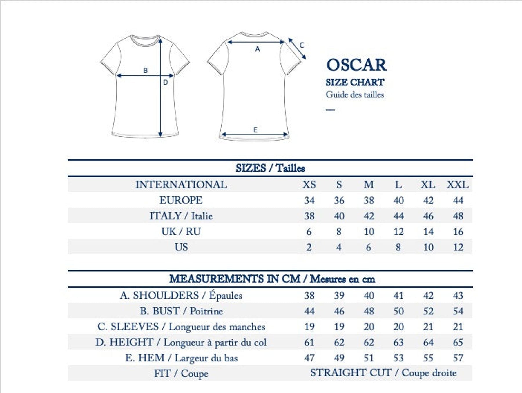 Oscar yellow logo T-shirt
