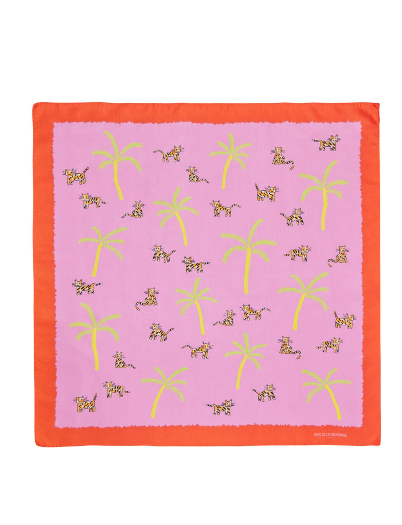 Foulard tigre édition limitée numérotée