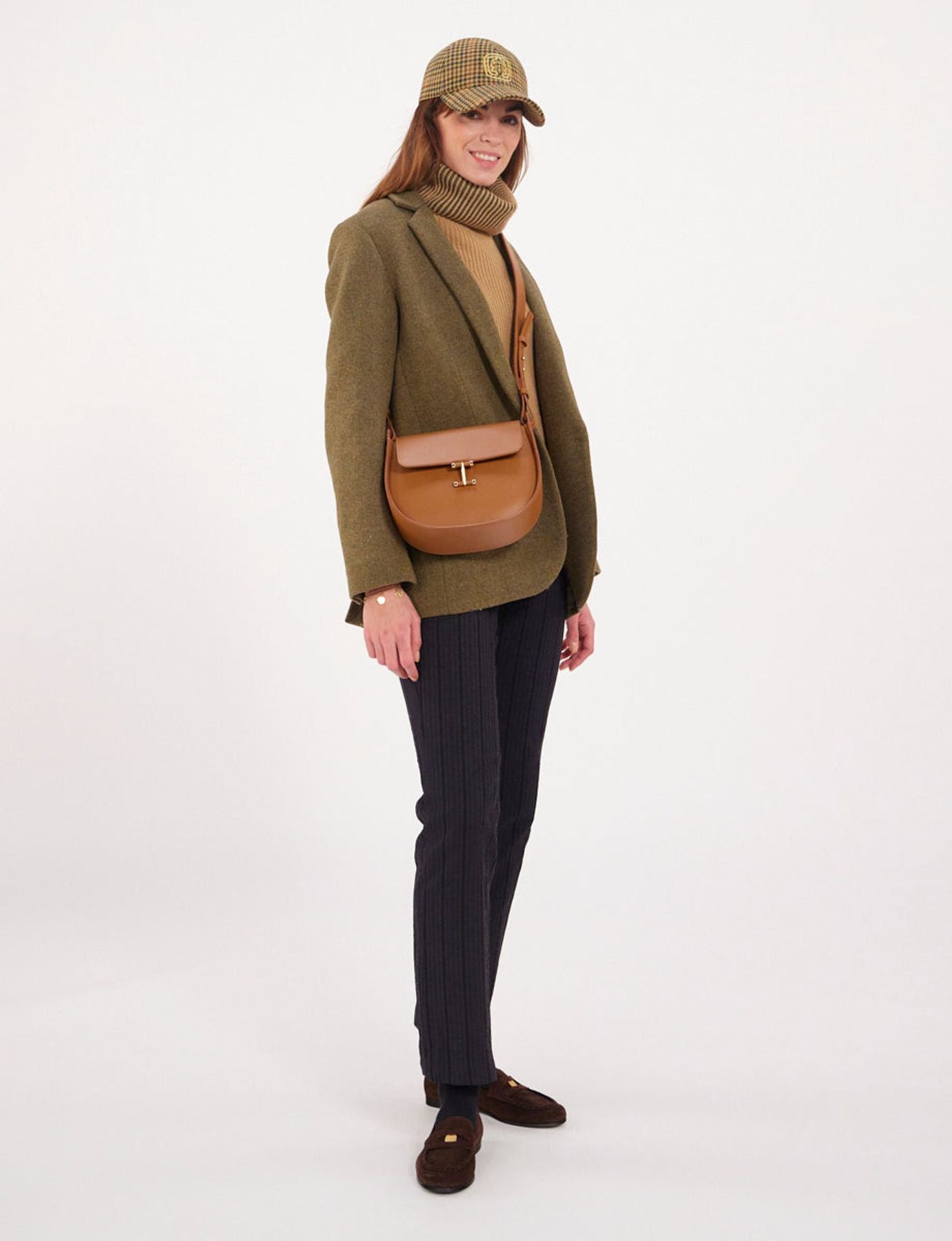 Sac Senda cuir camel