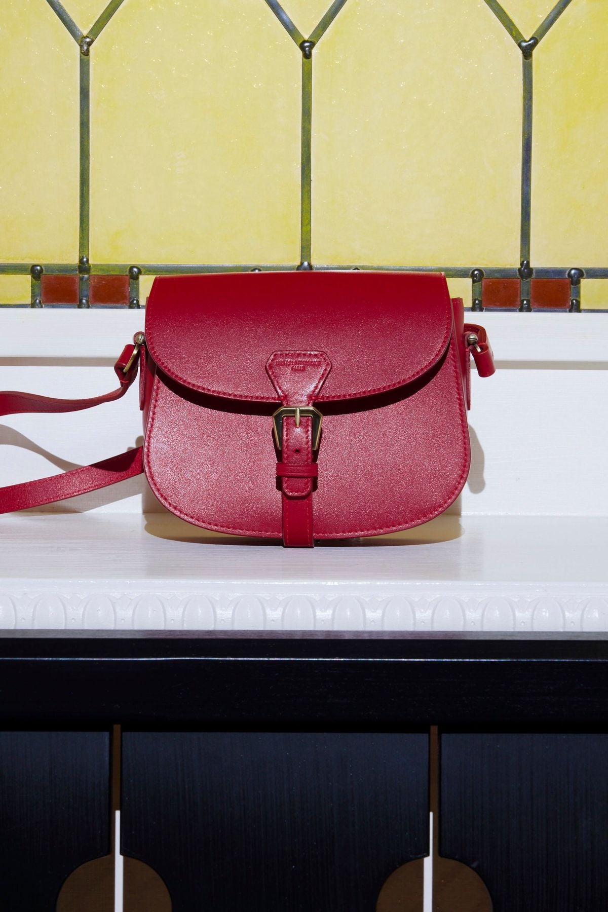 Sac à main Baby Flâneur rouge