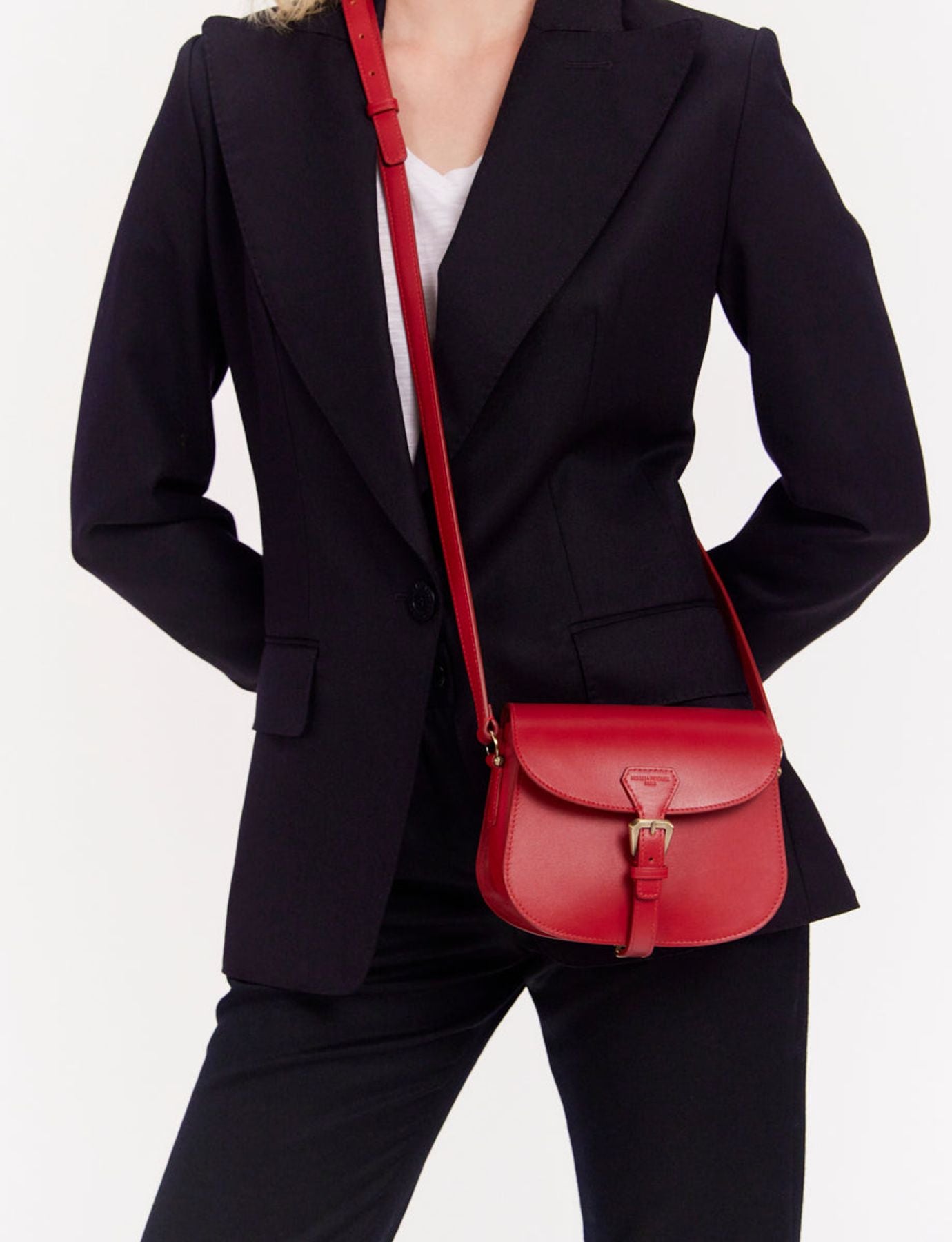 Sac à main Baby Flâneur rouge