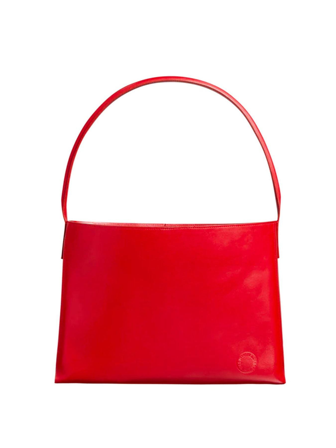 Tasche Leonore L rotes Leder