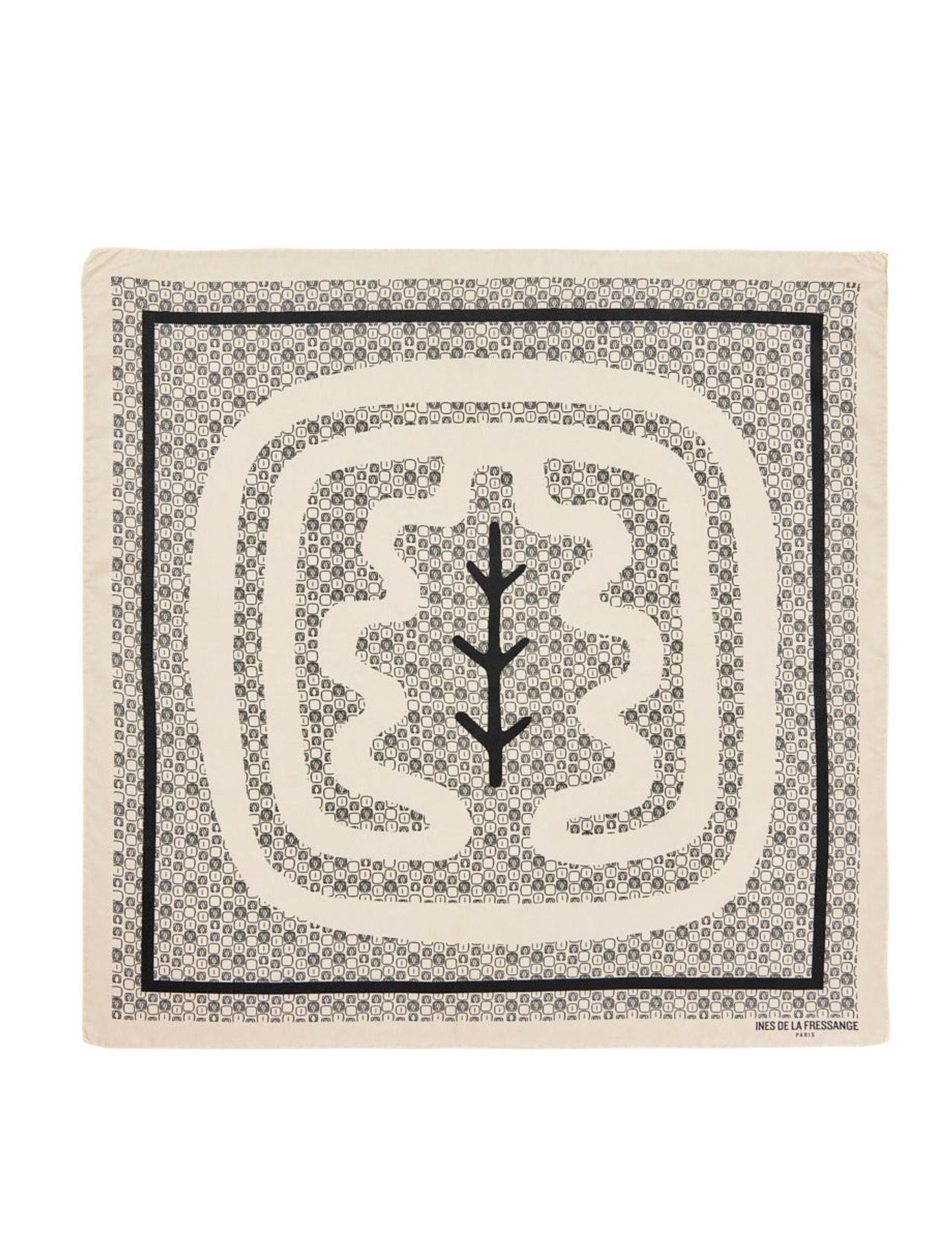 Foulard Broadway feuille de chêne