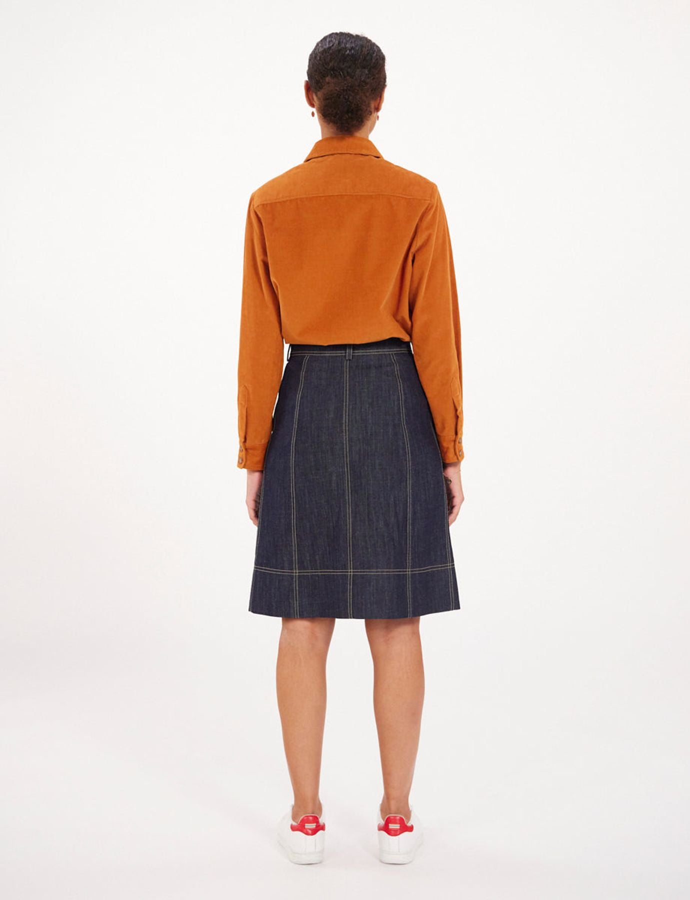 Rachel raw skirt