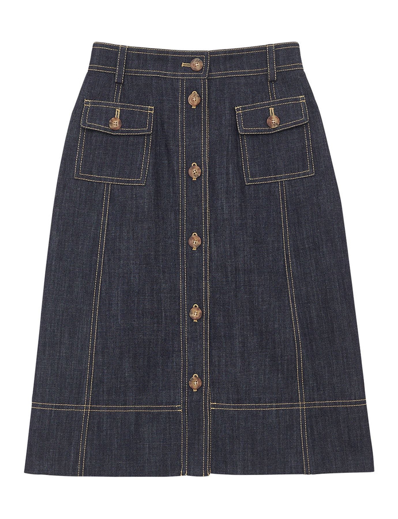 Rachel raw skirt