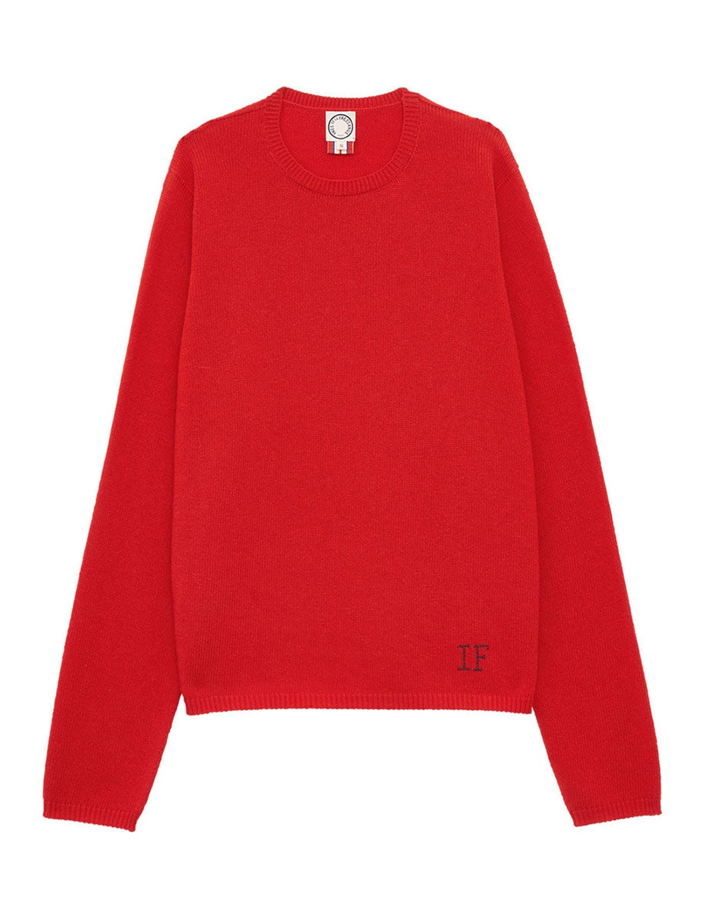 Angelina red jumper
