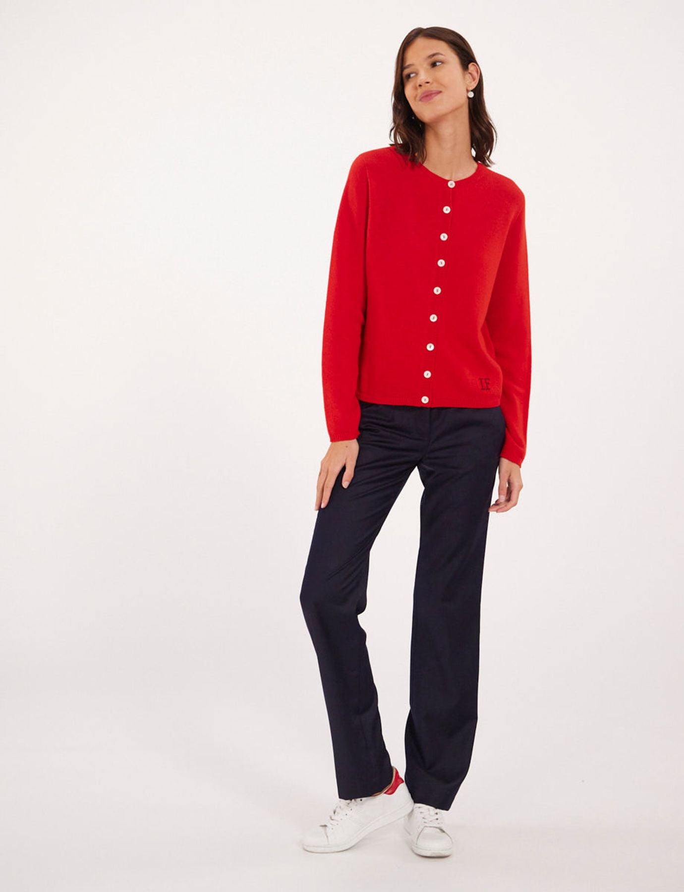Cesaria red cardigan