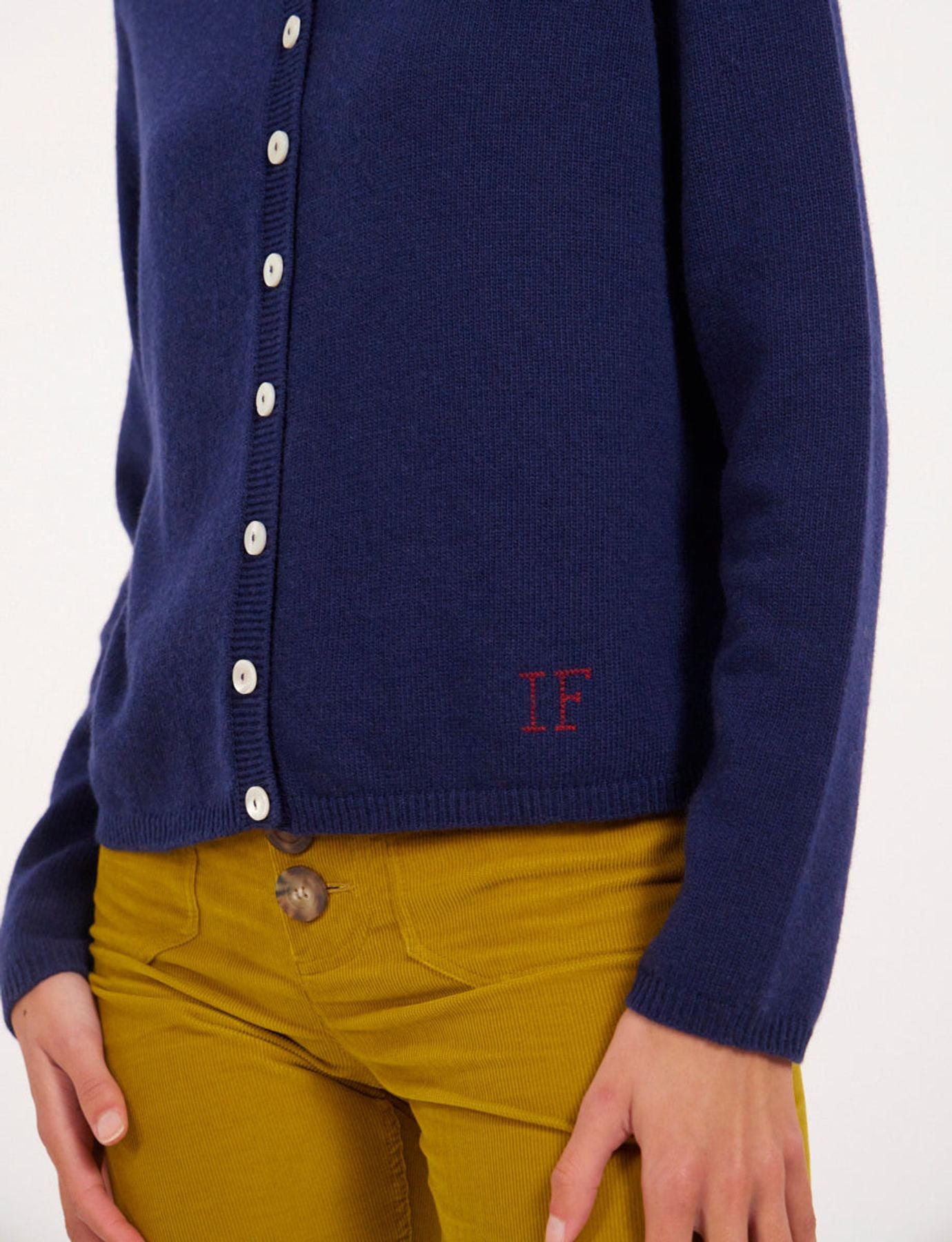 Cesaria navy blue cardigan