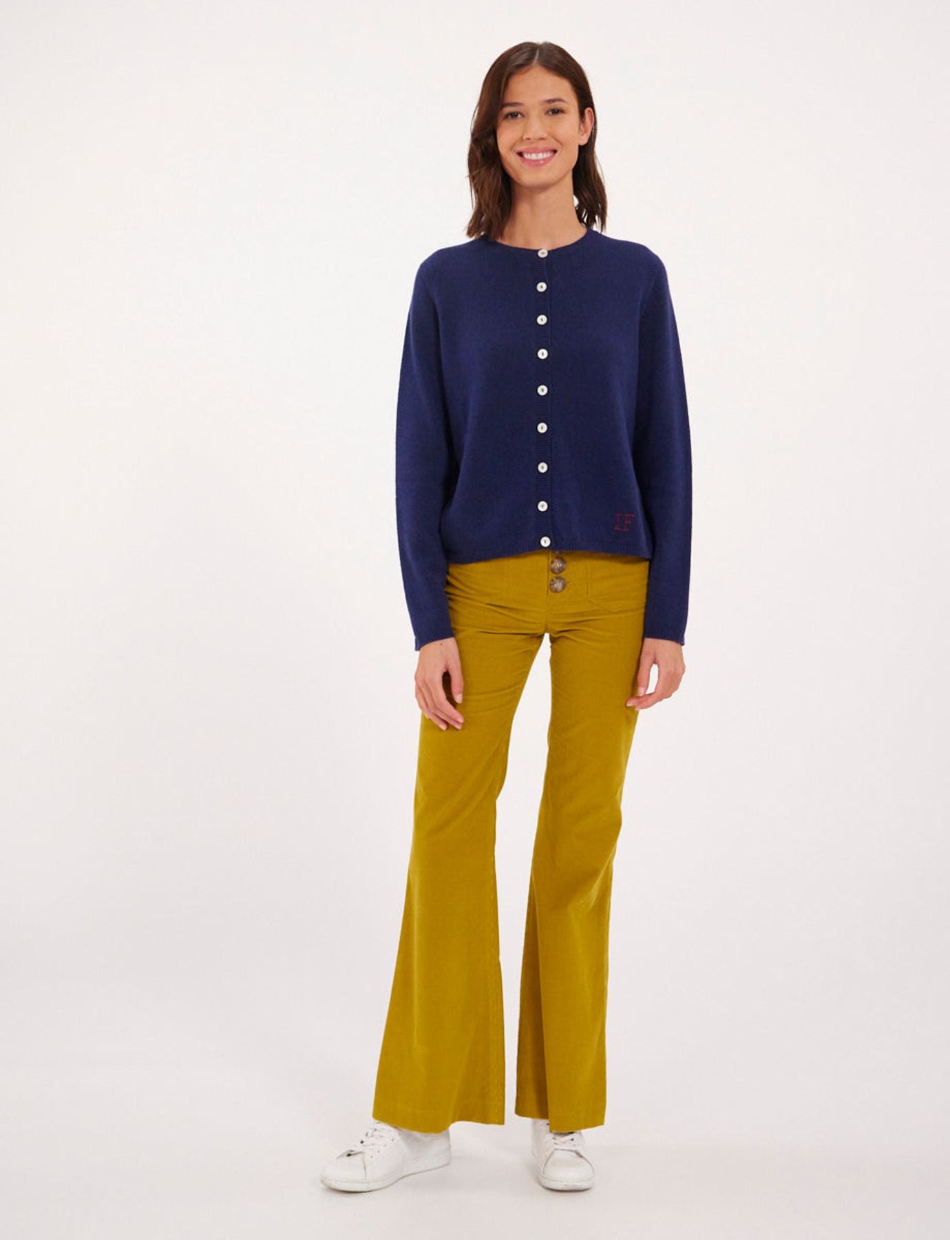 Cesaria navy blue cardigan