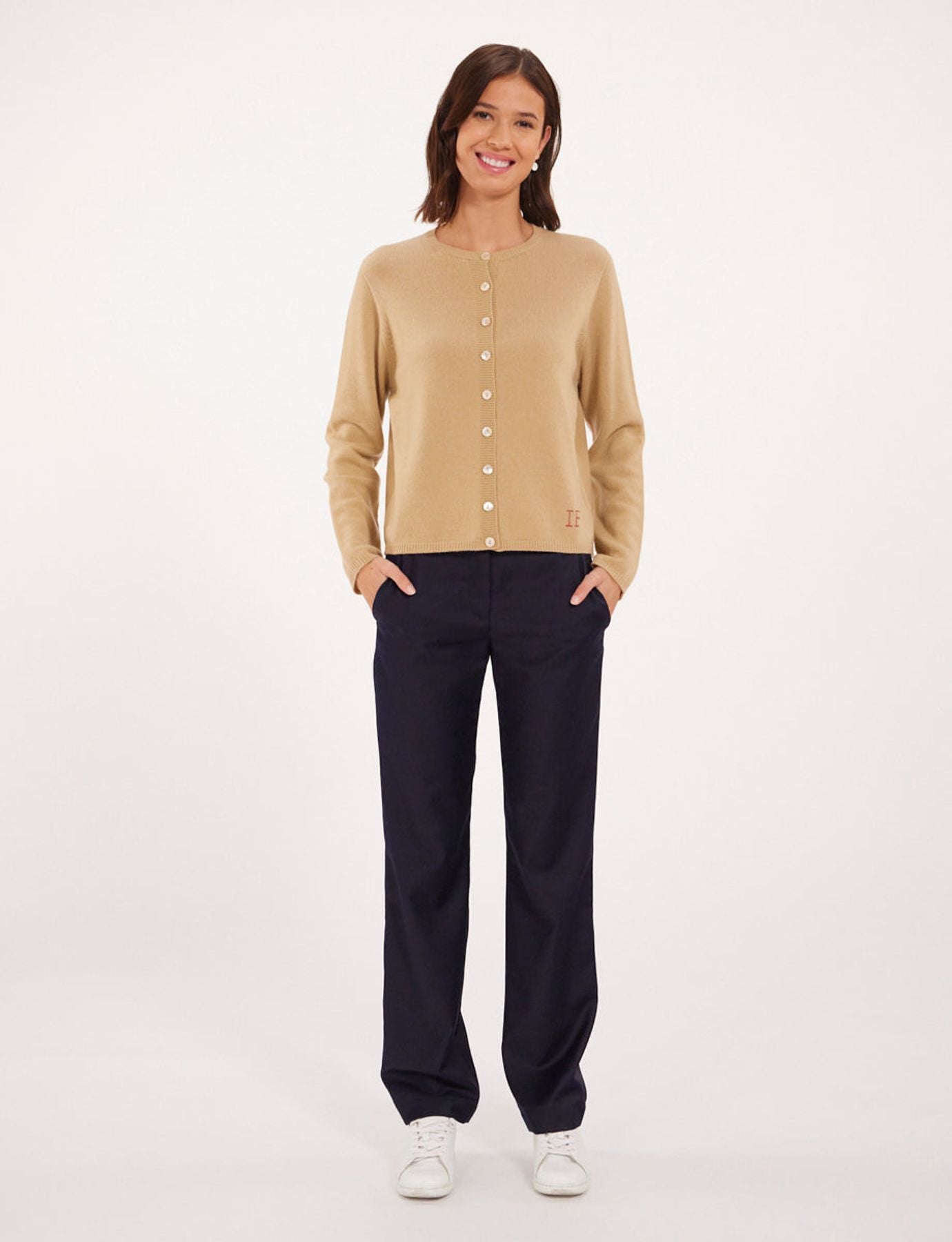 Cesaria Beige Cardigan