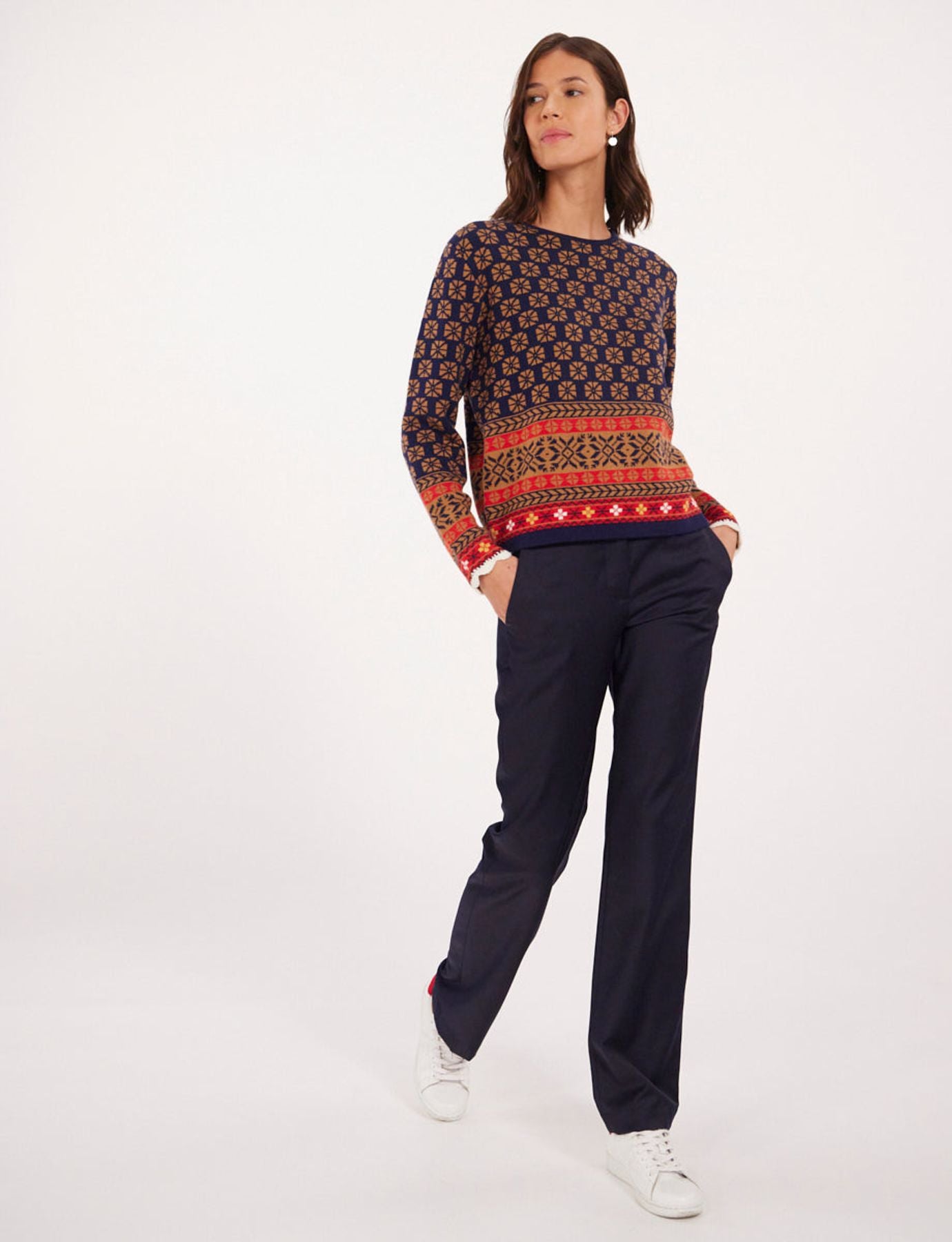 Folklo jacquard jumper
