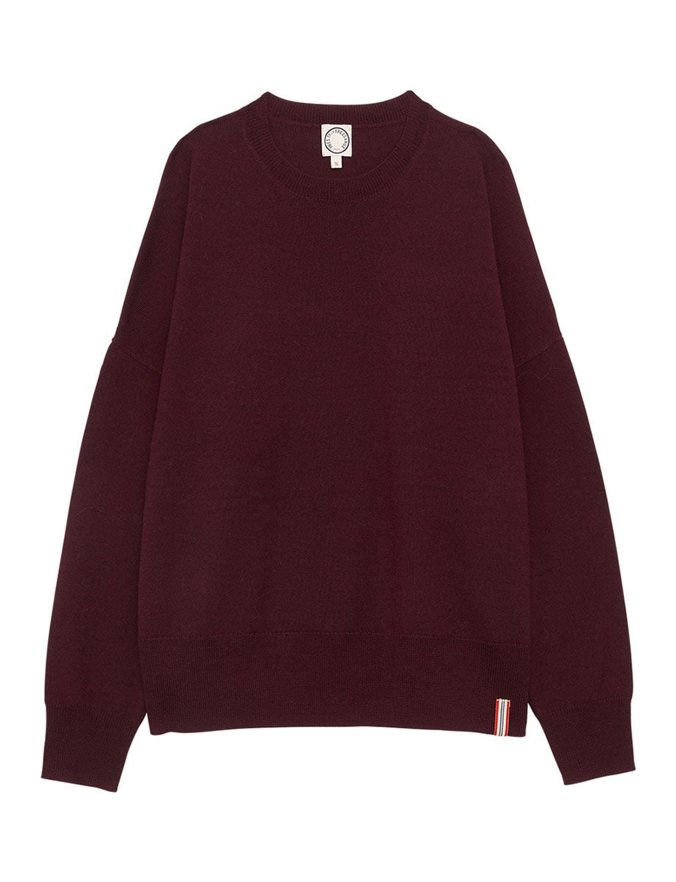 Alessia plum wool jumper
