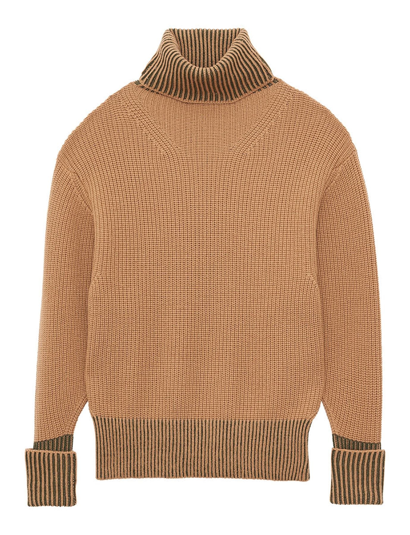 Esra beige wool jumper